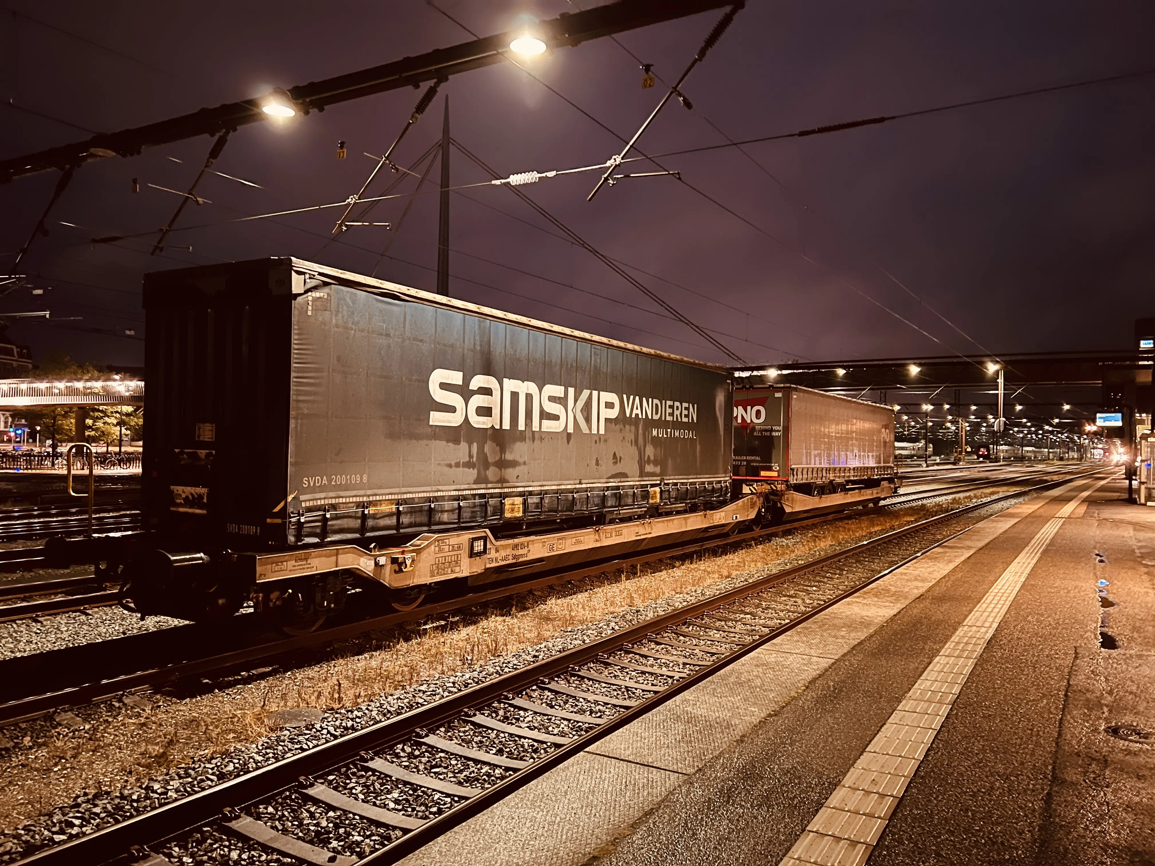 Billede af Odense Banegård Centers sporareal. Billede af Odense Banegård Centers sporareal.