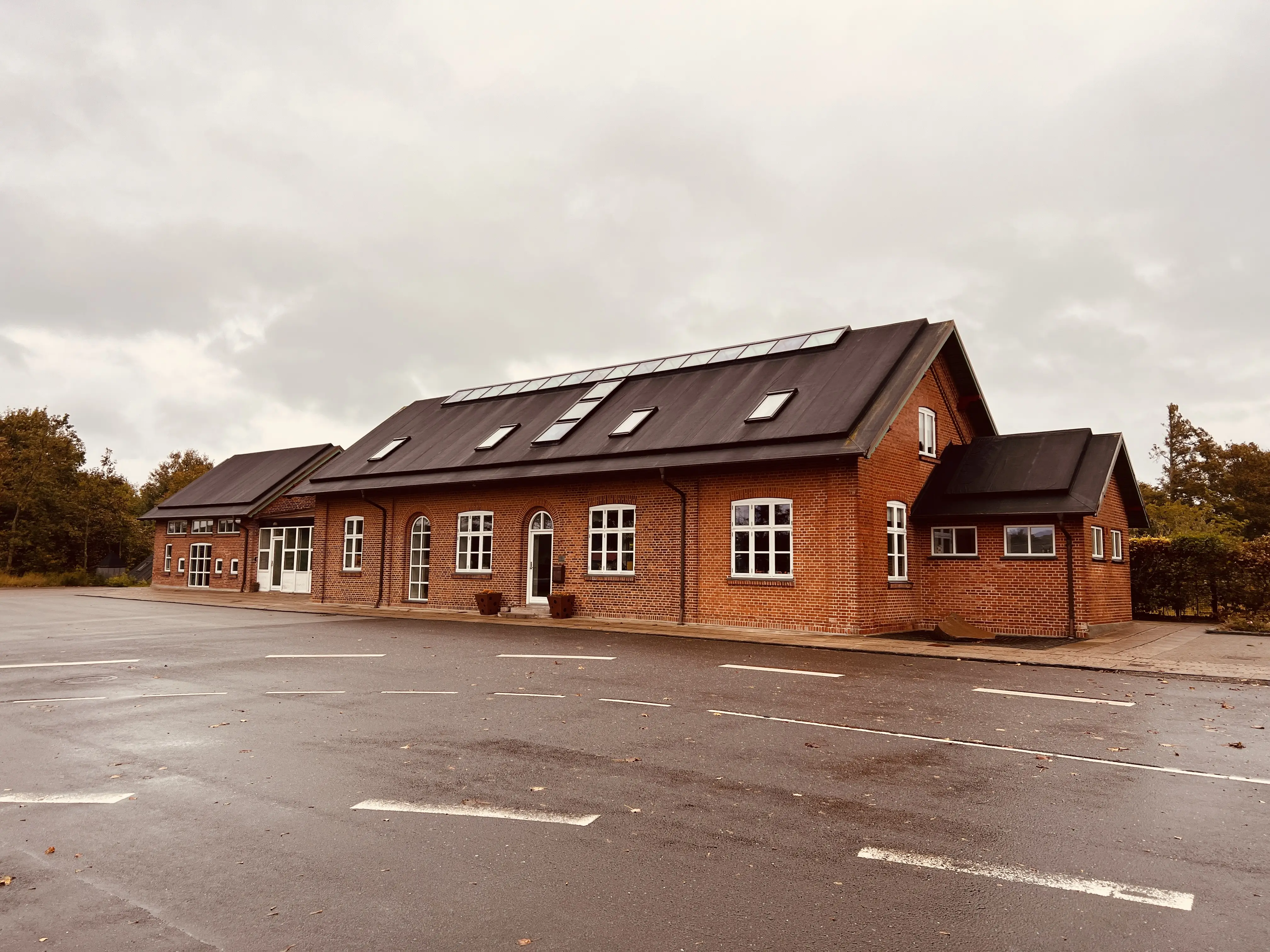 Billede af Humlum Station.