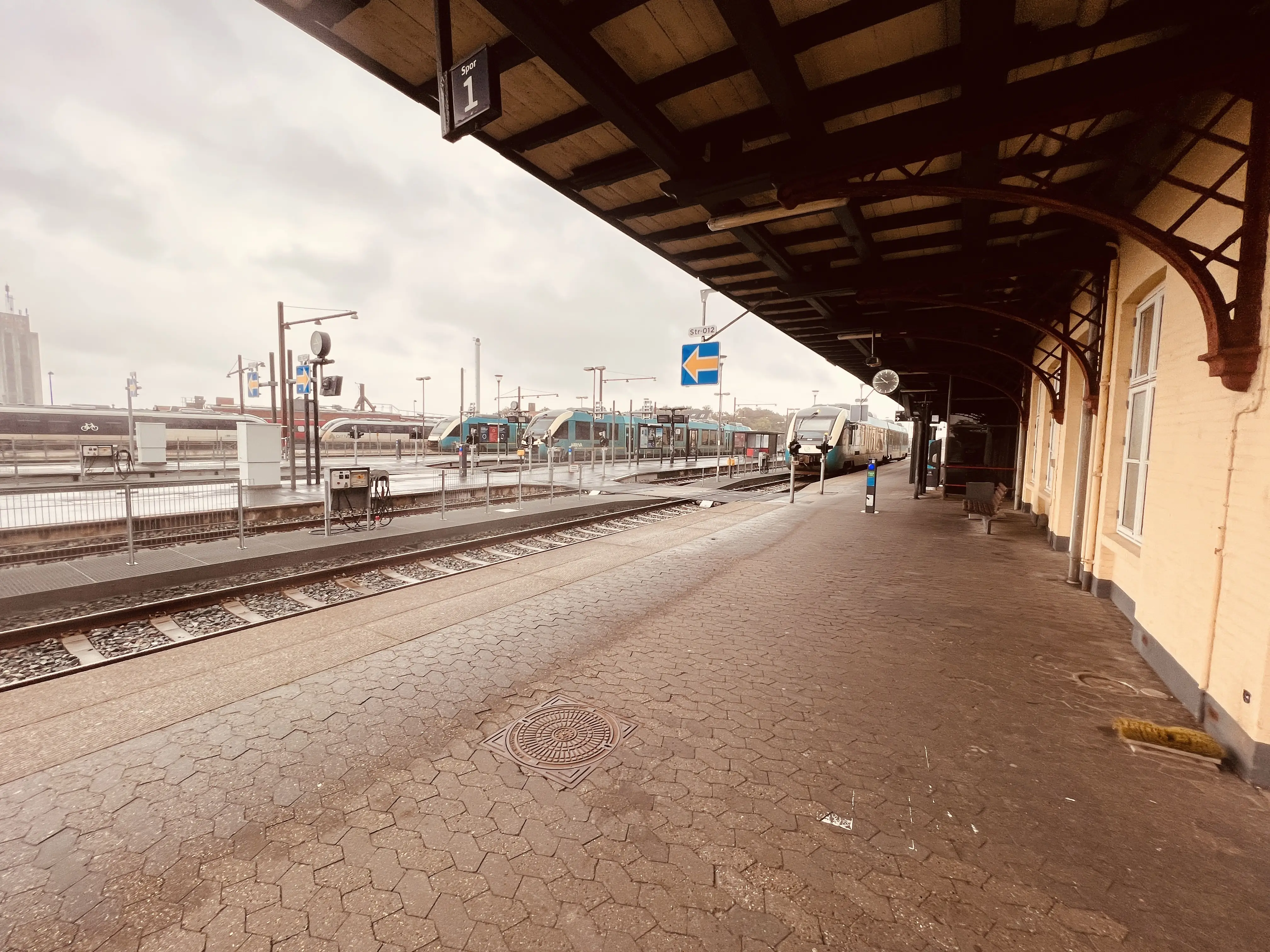 Billede af Struer Station. Billede af Struer Station.