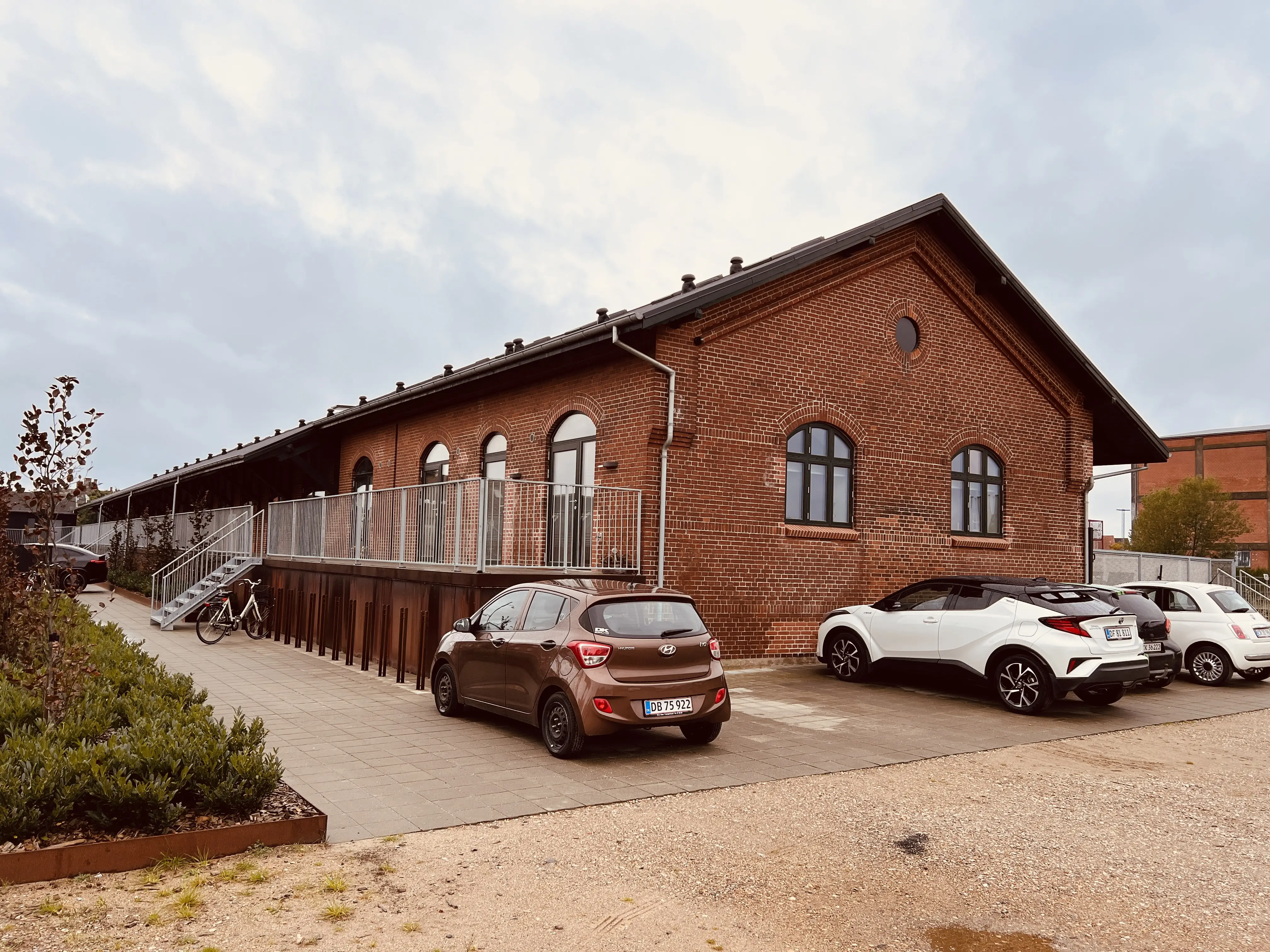 Billede af Holstebro Stations varehus.