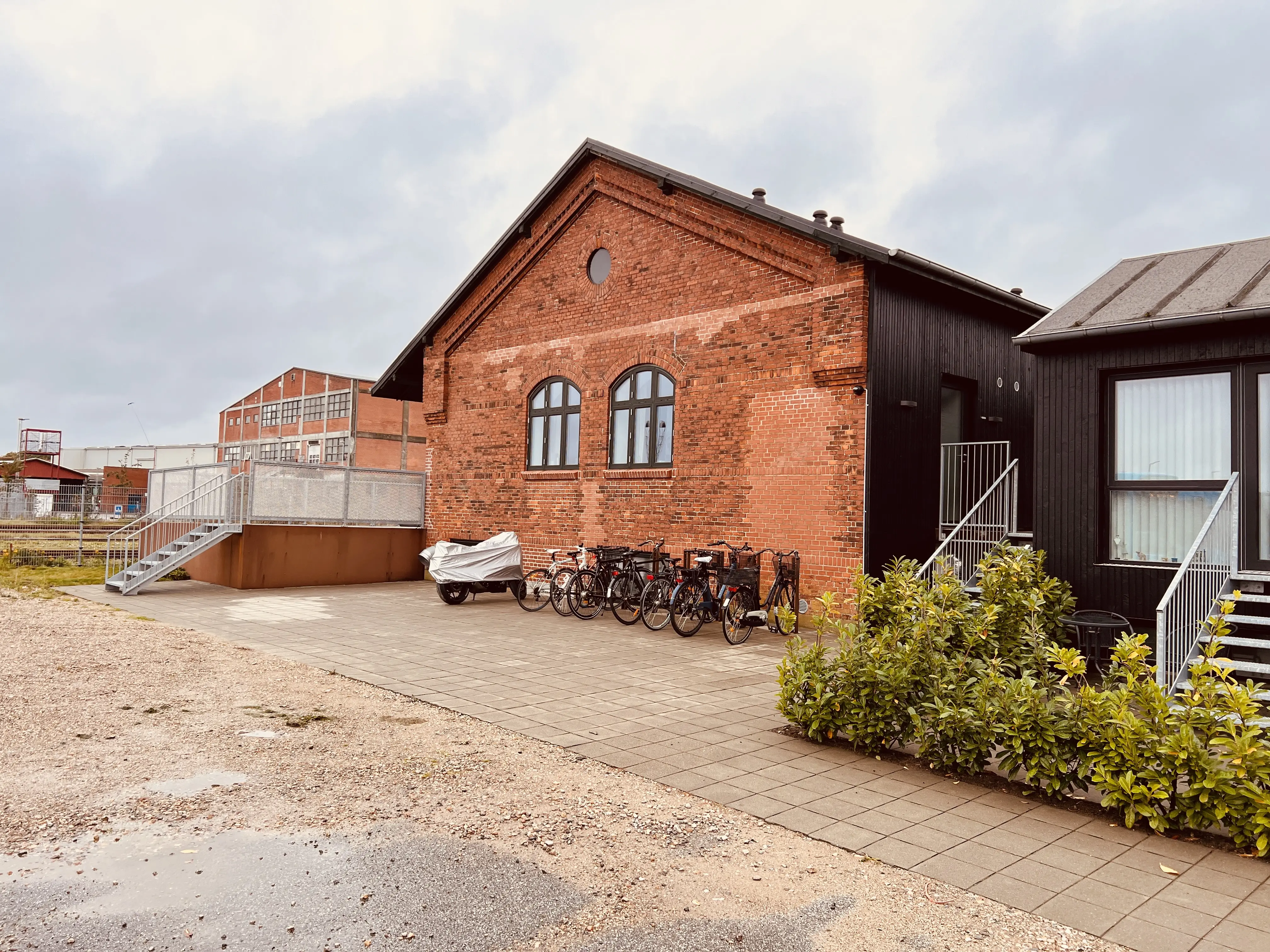 Billede af Holstebro Stations varehus.