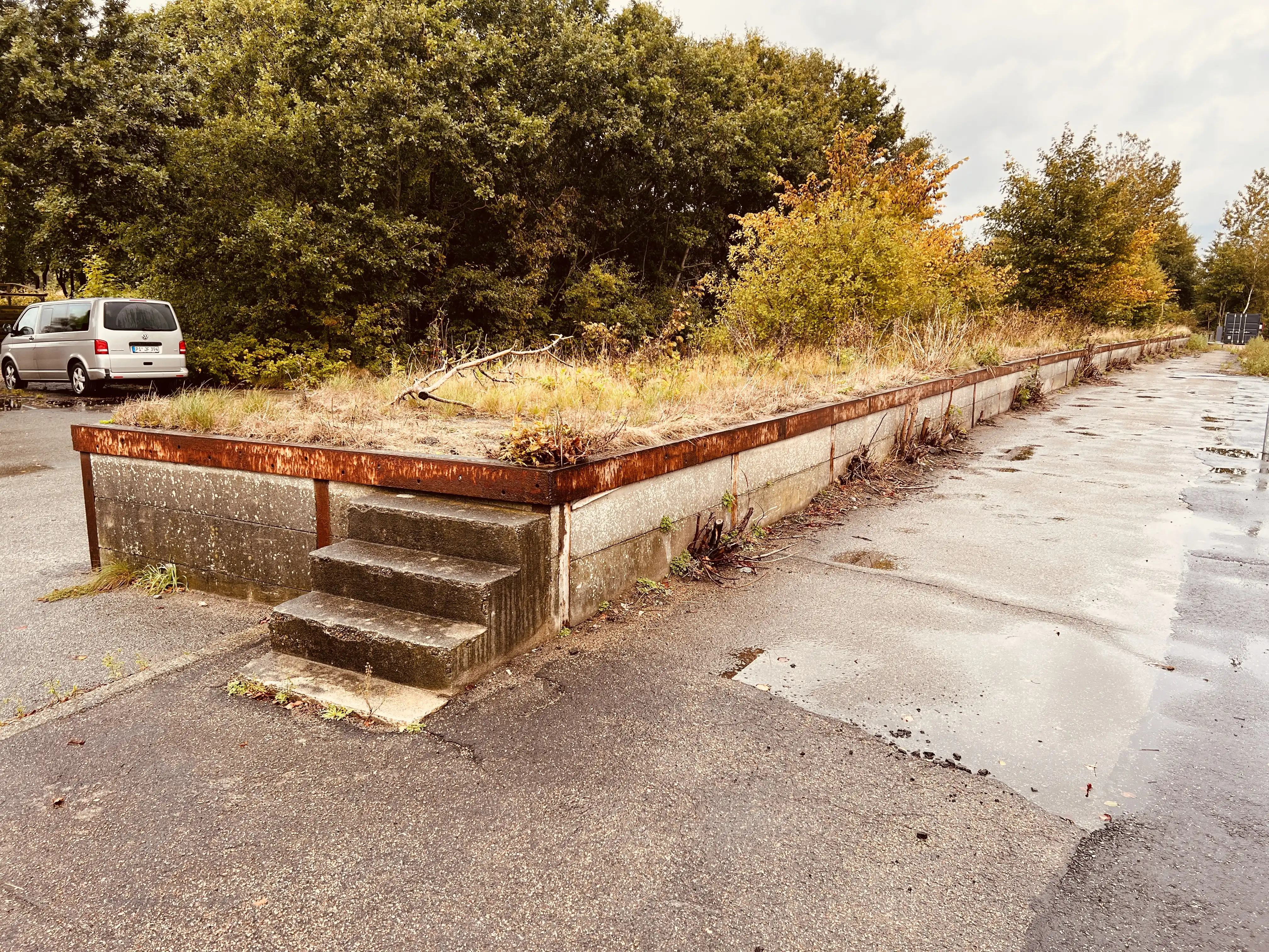 Billede af Vemb Stations læsserampe.