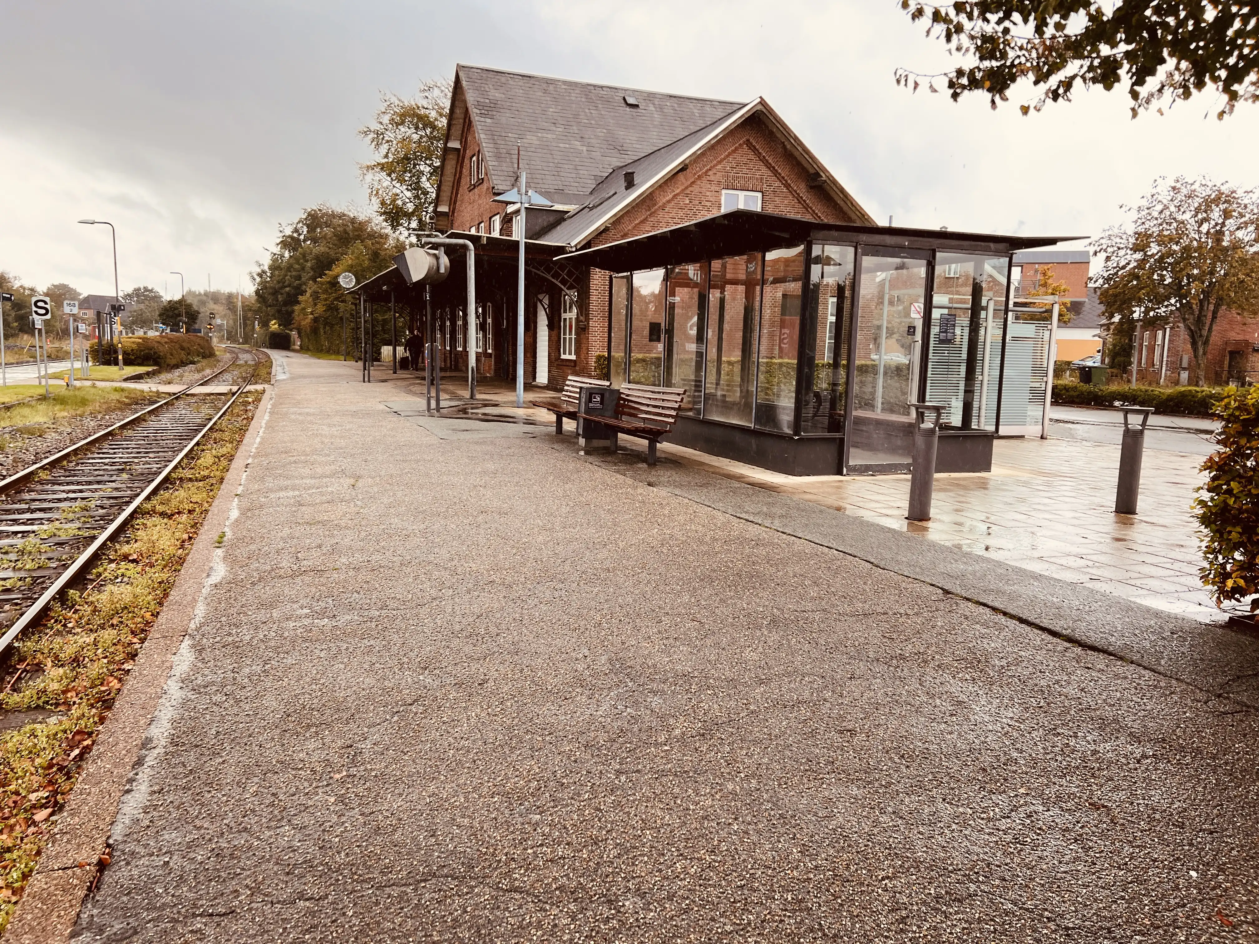 Billede af Vemb Station.