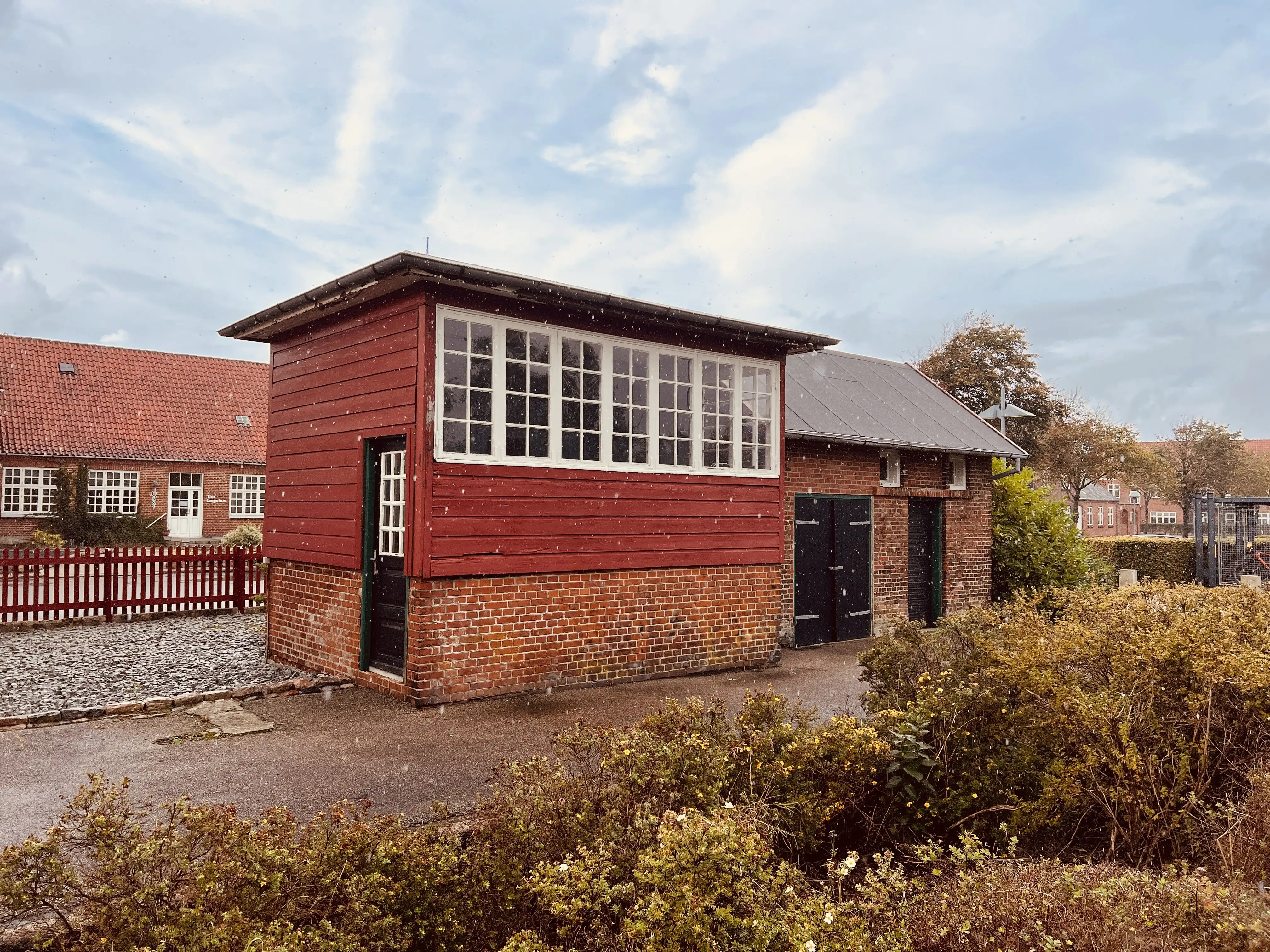 Billede af Tim Stations kommandopost og retirade.