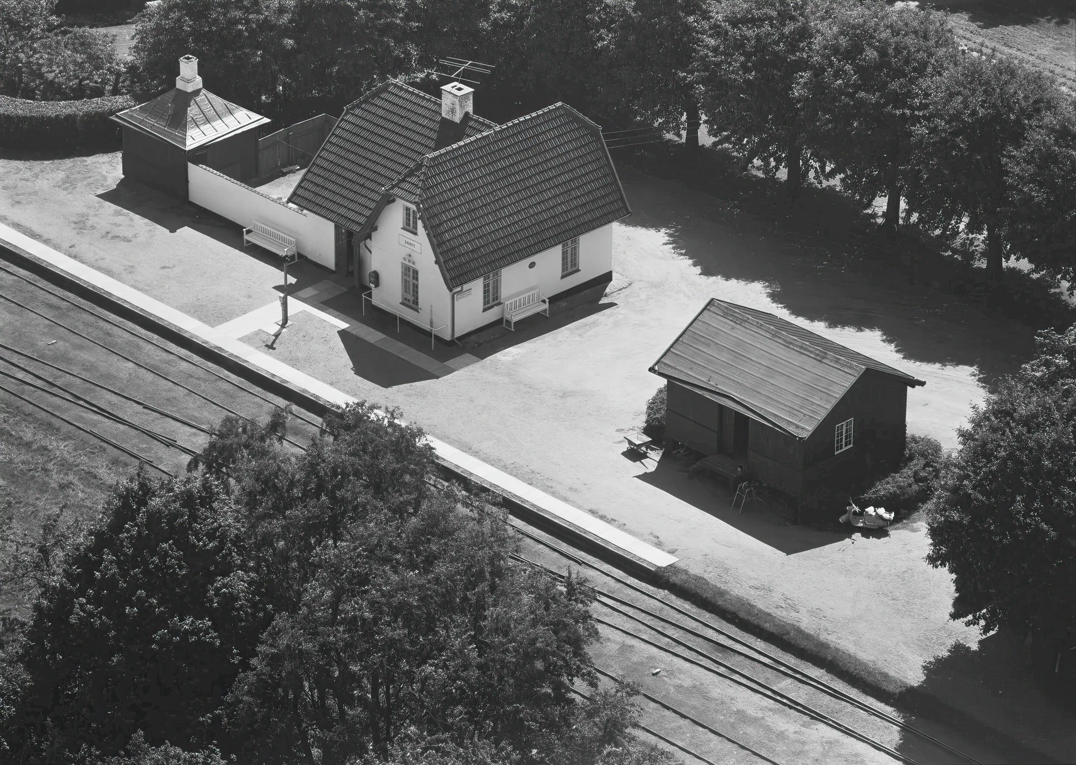 Billede af Saunte Station. Billede af Saunte Station.