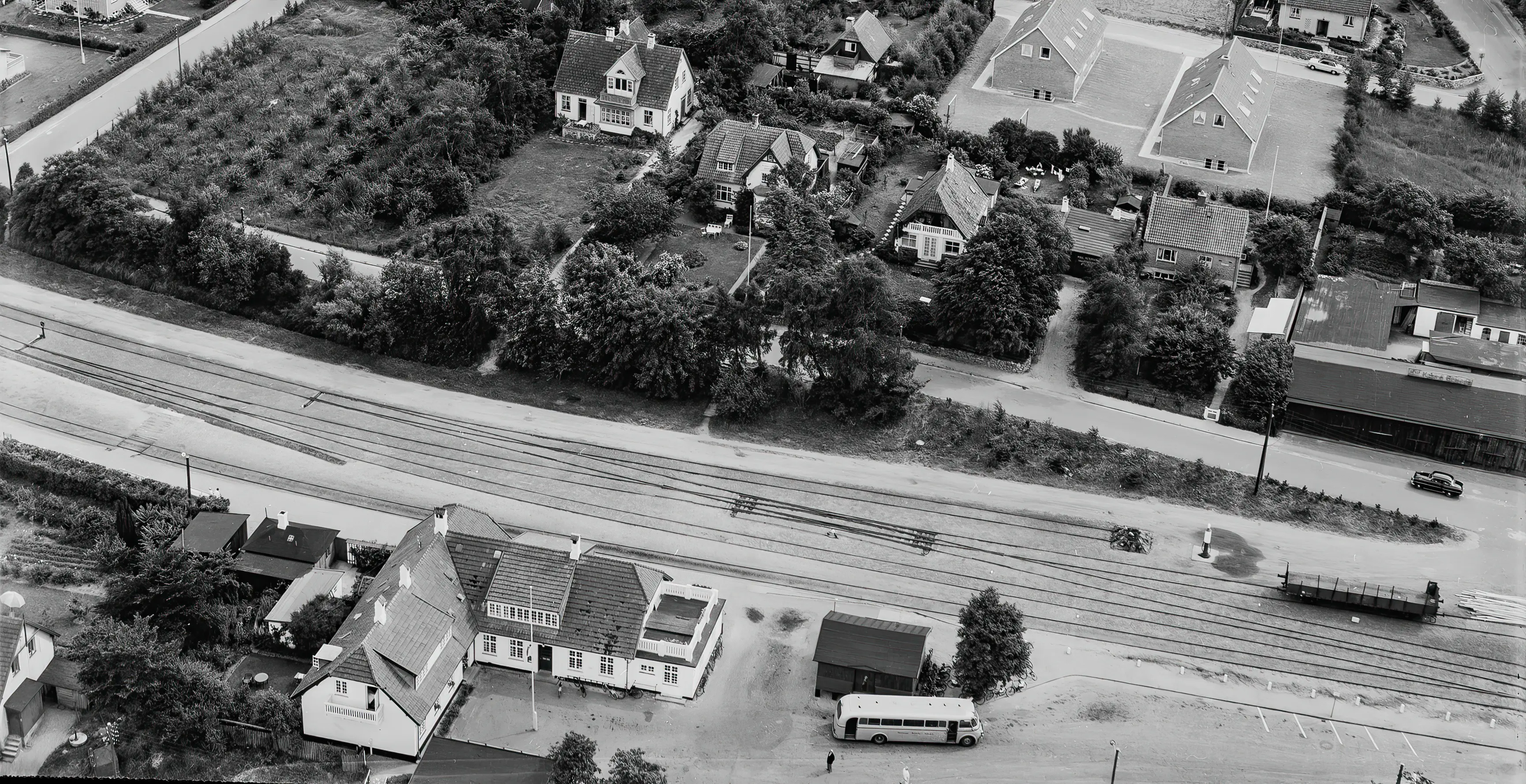 Billede af Hornbæk Station.