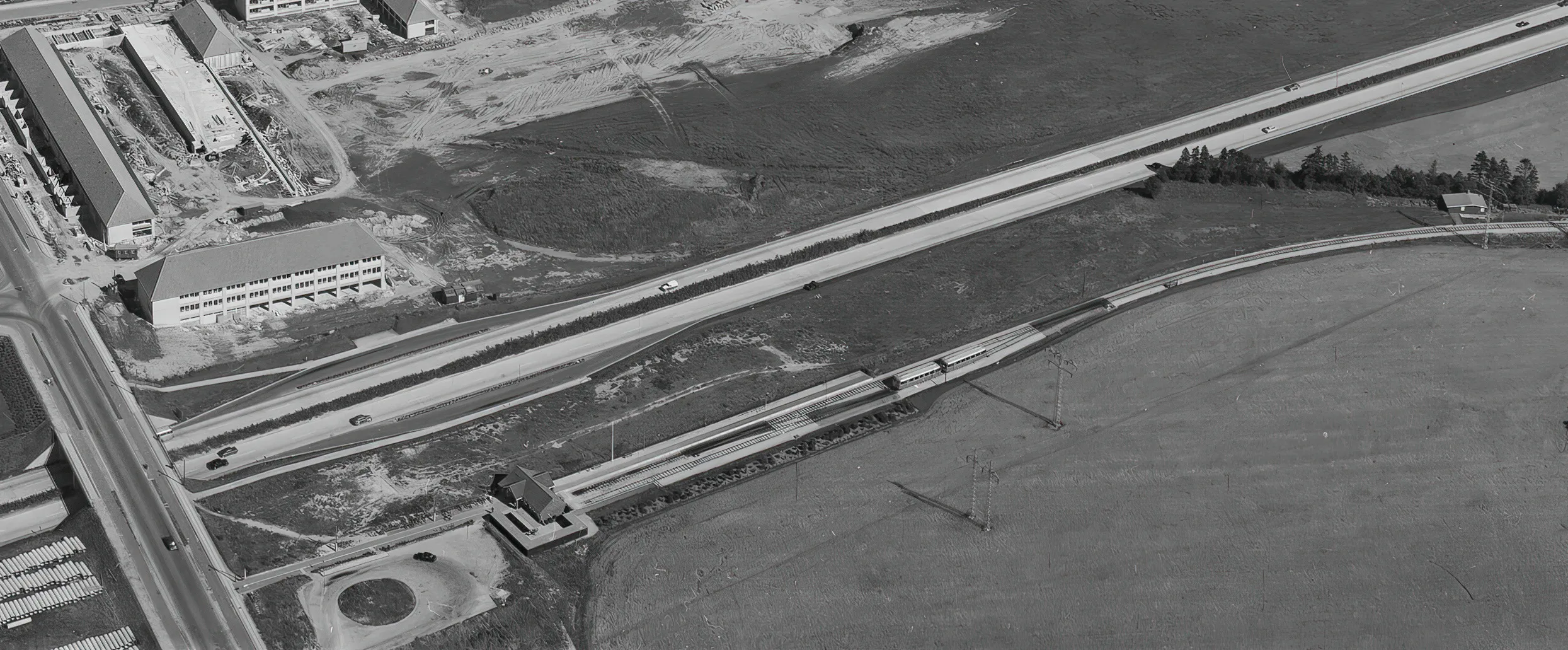 Billede af Nærum Station.