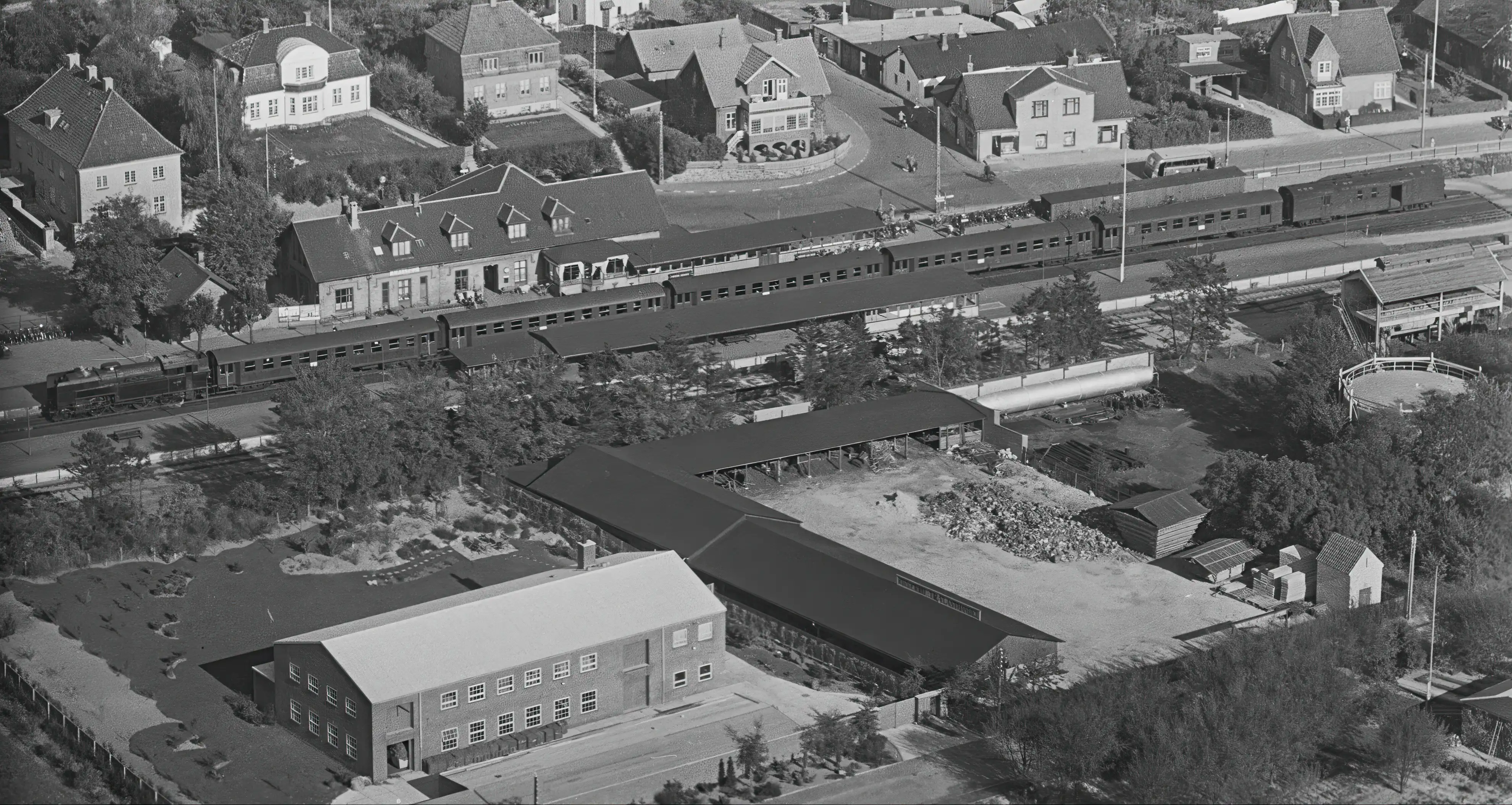 Billede af Birkerød Station.
