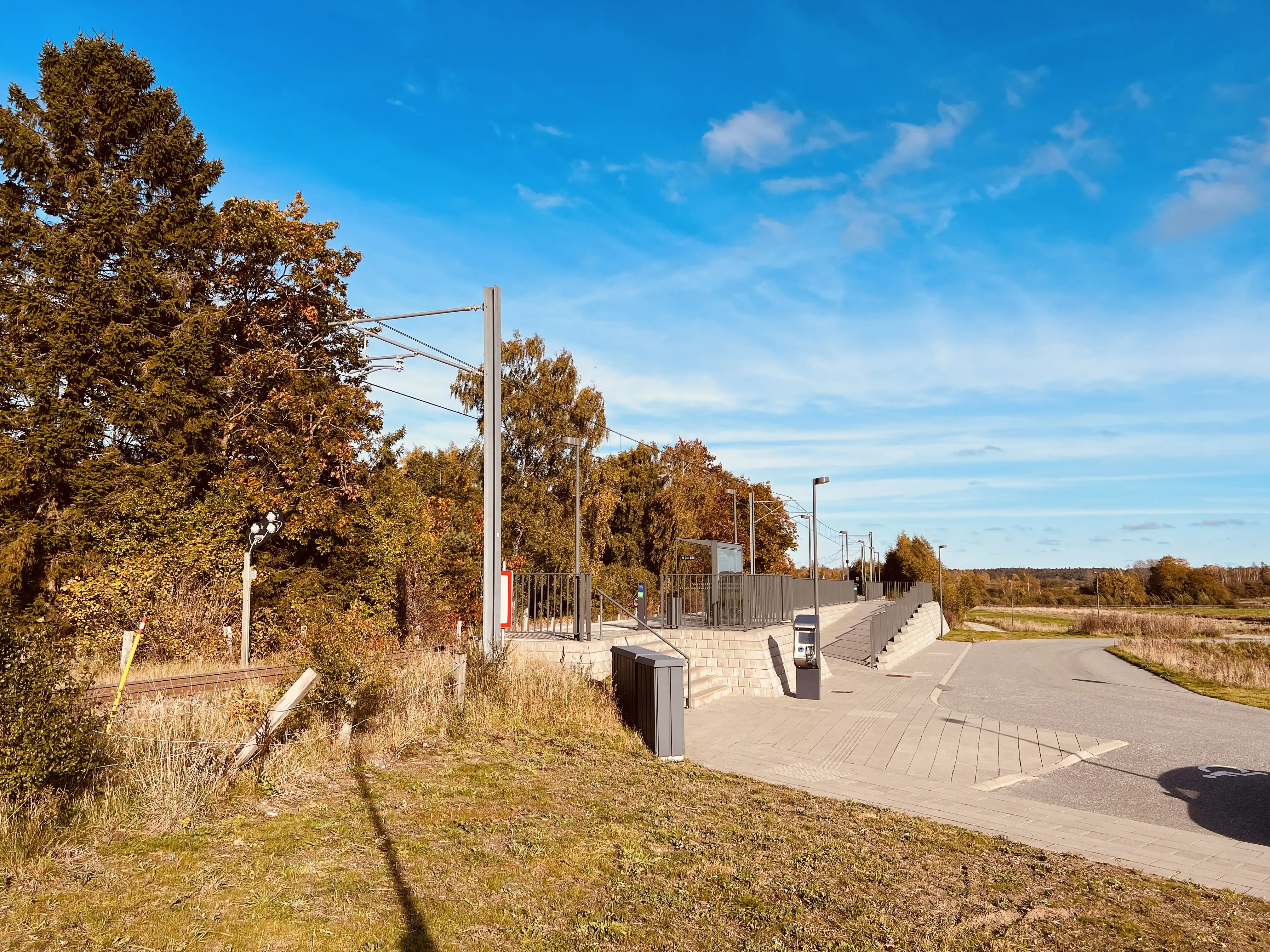 Billede af Thorsager Letbanestation. Billede af Thorsager Letbanestation.