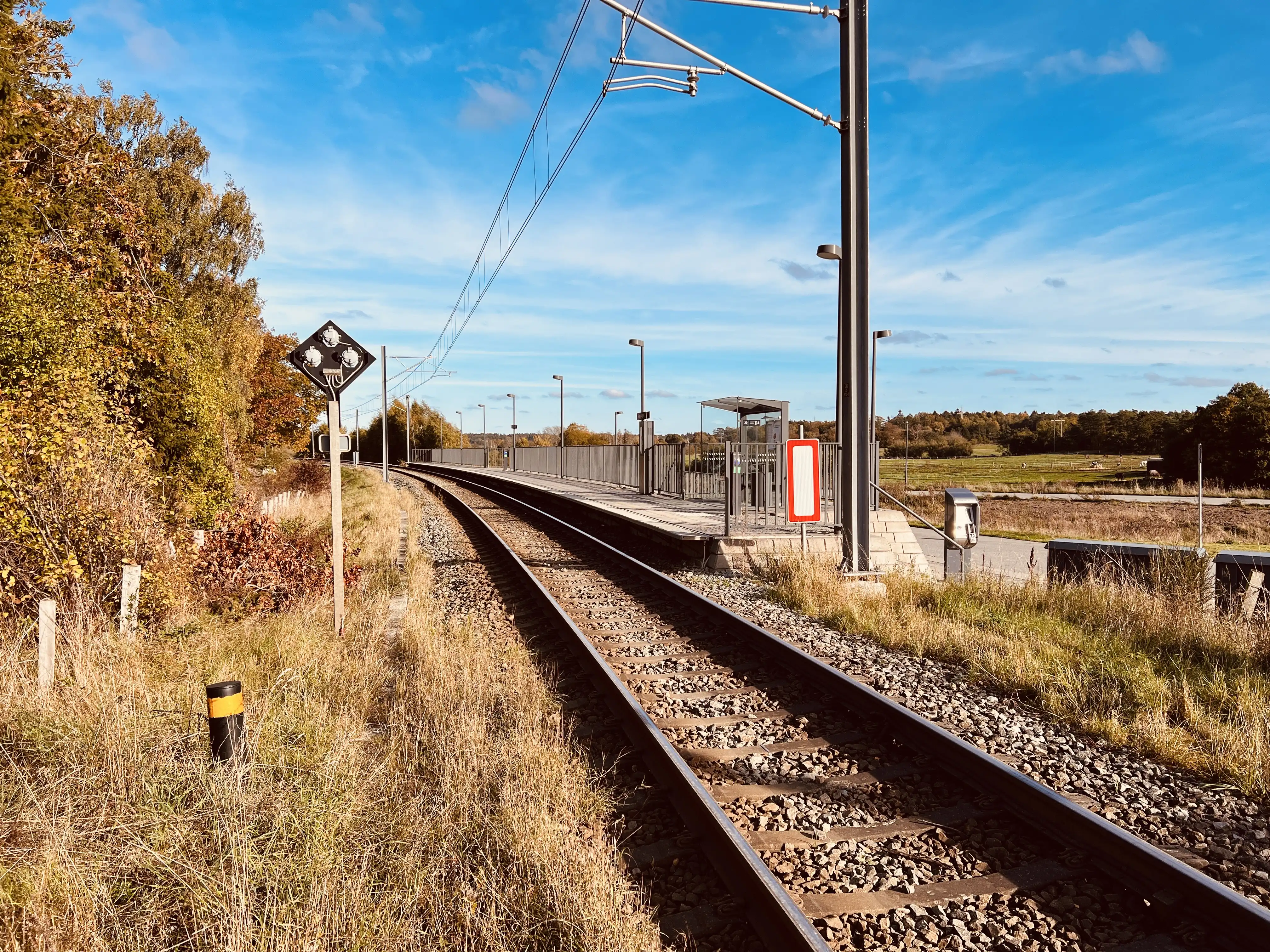 Billede af Thorsager Letbanestation. Billede af Thorsager Letbanestation.