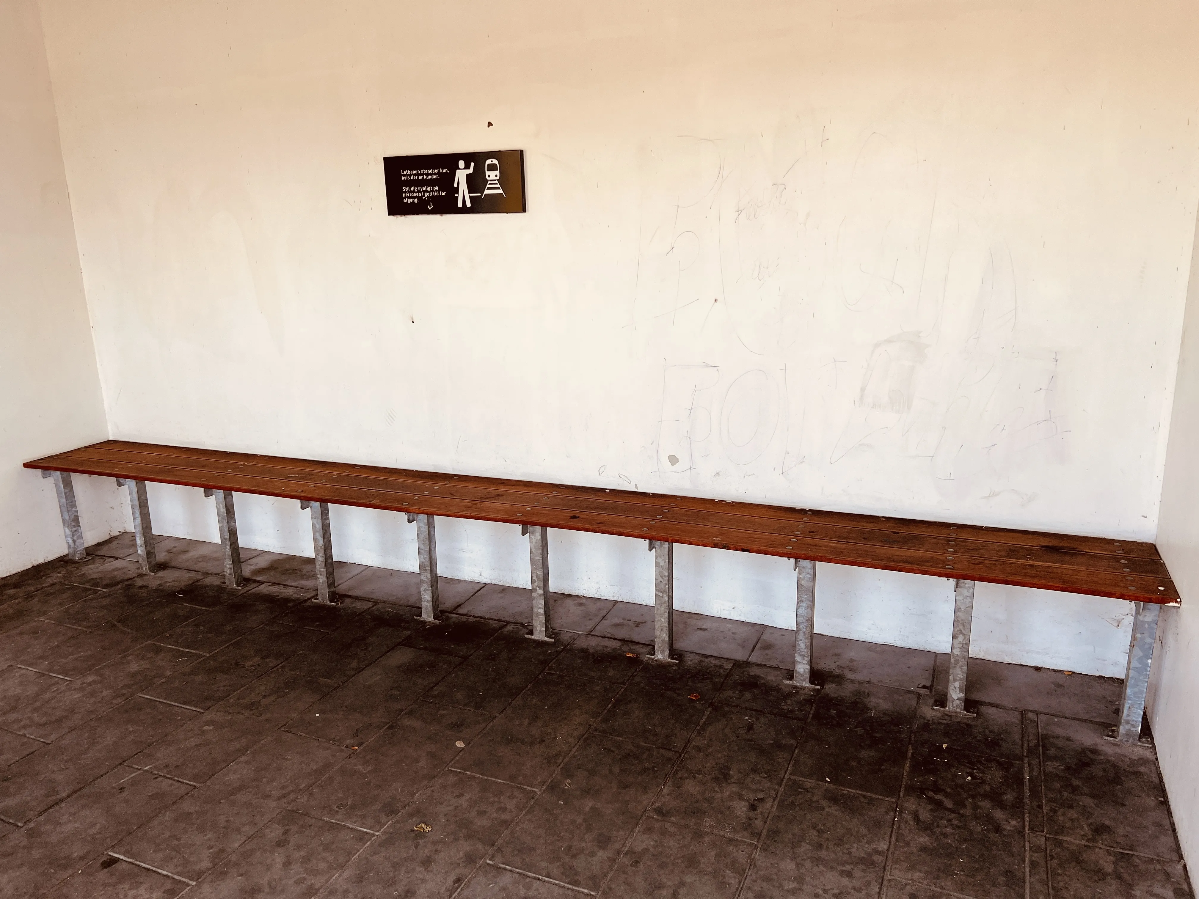 Billede af Kolind Station.