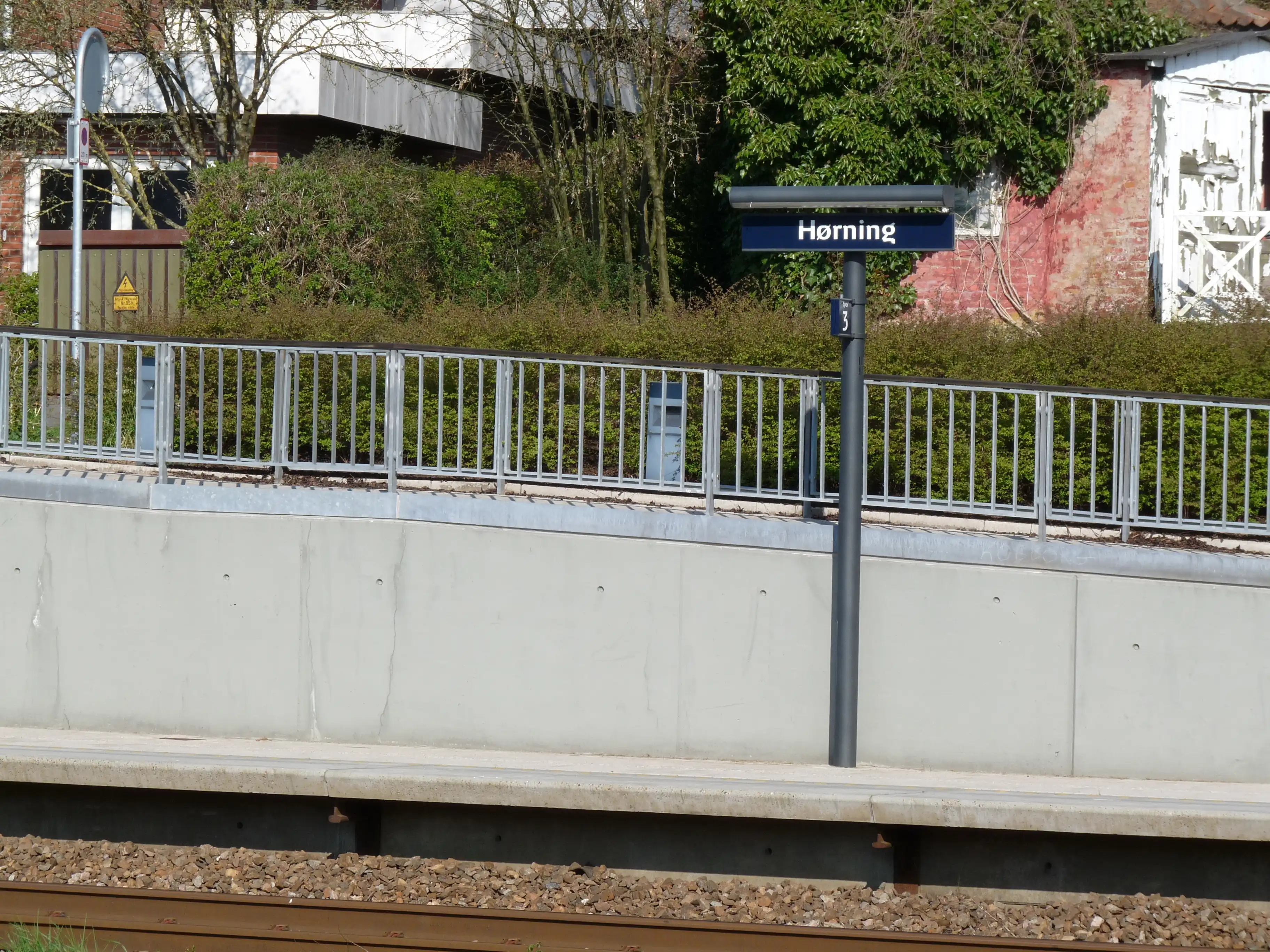 Billede af Hørning Trinbræt. Billede af Hørning Trinbræt.