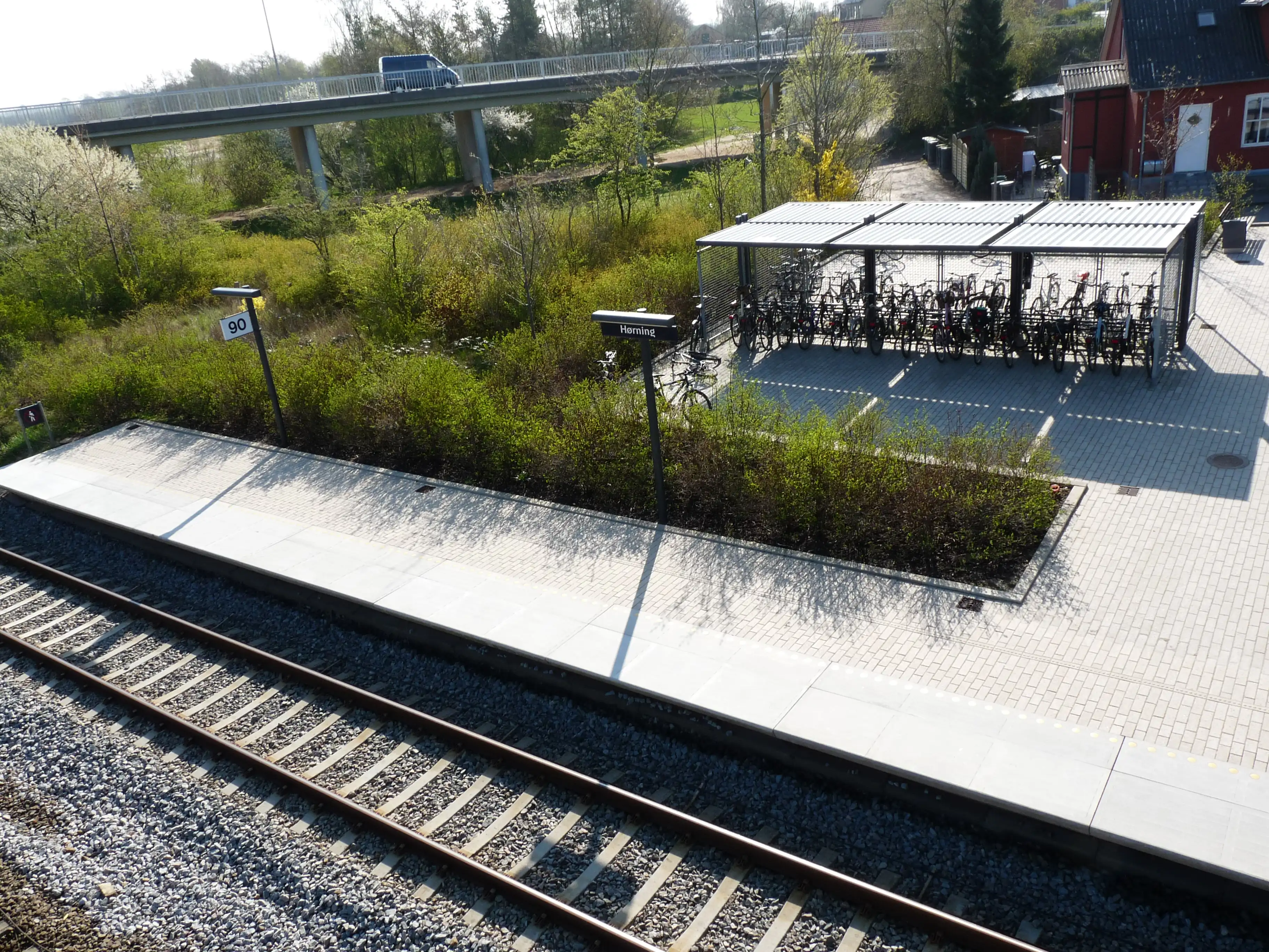 Billede af Hørning Trinbræt. Billede af Hørning Trinbræt.