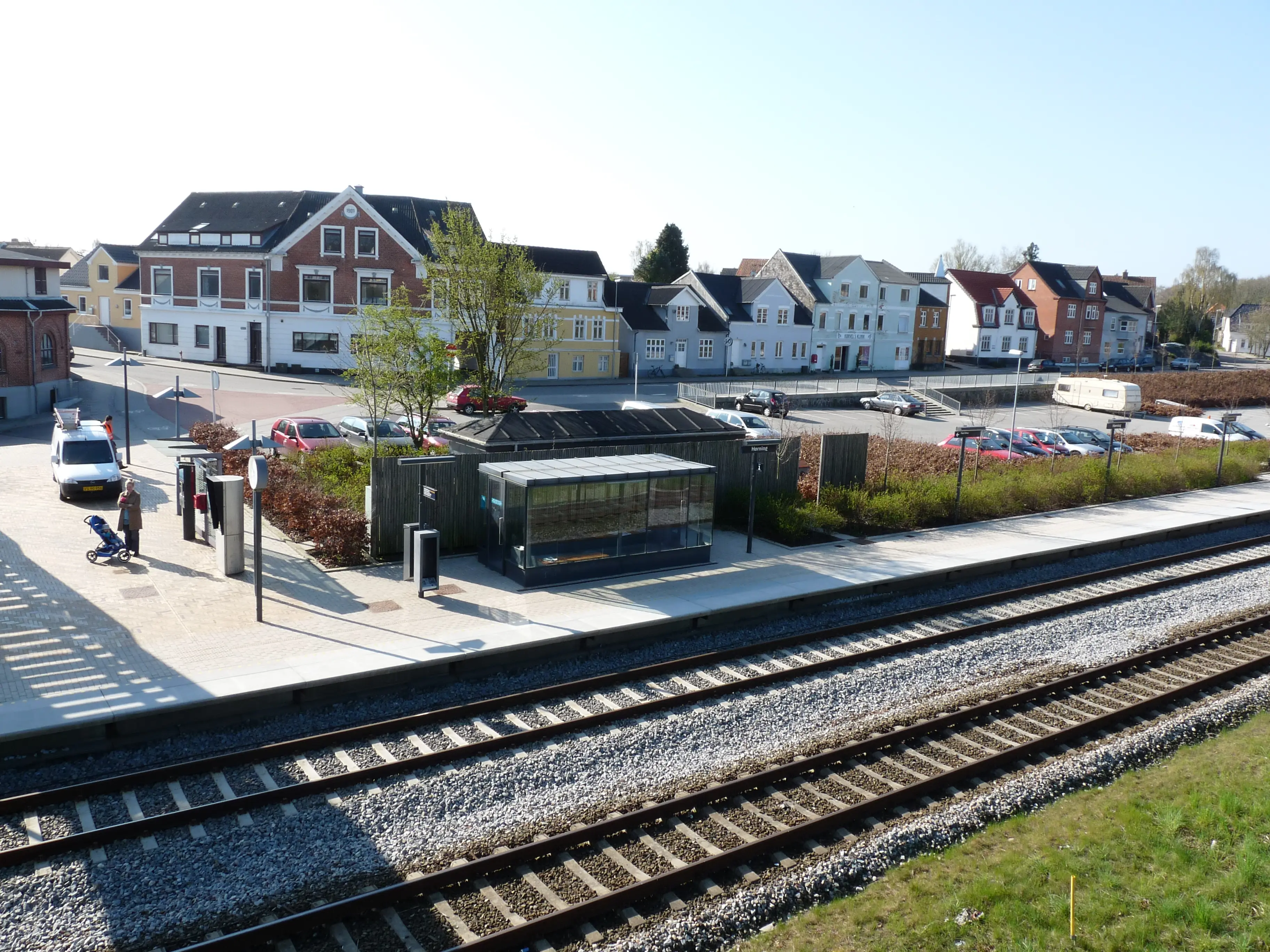 Billede af Hørning Trinbræt. Billede af Hørning Trinbræt.