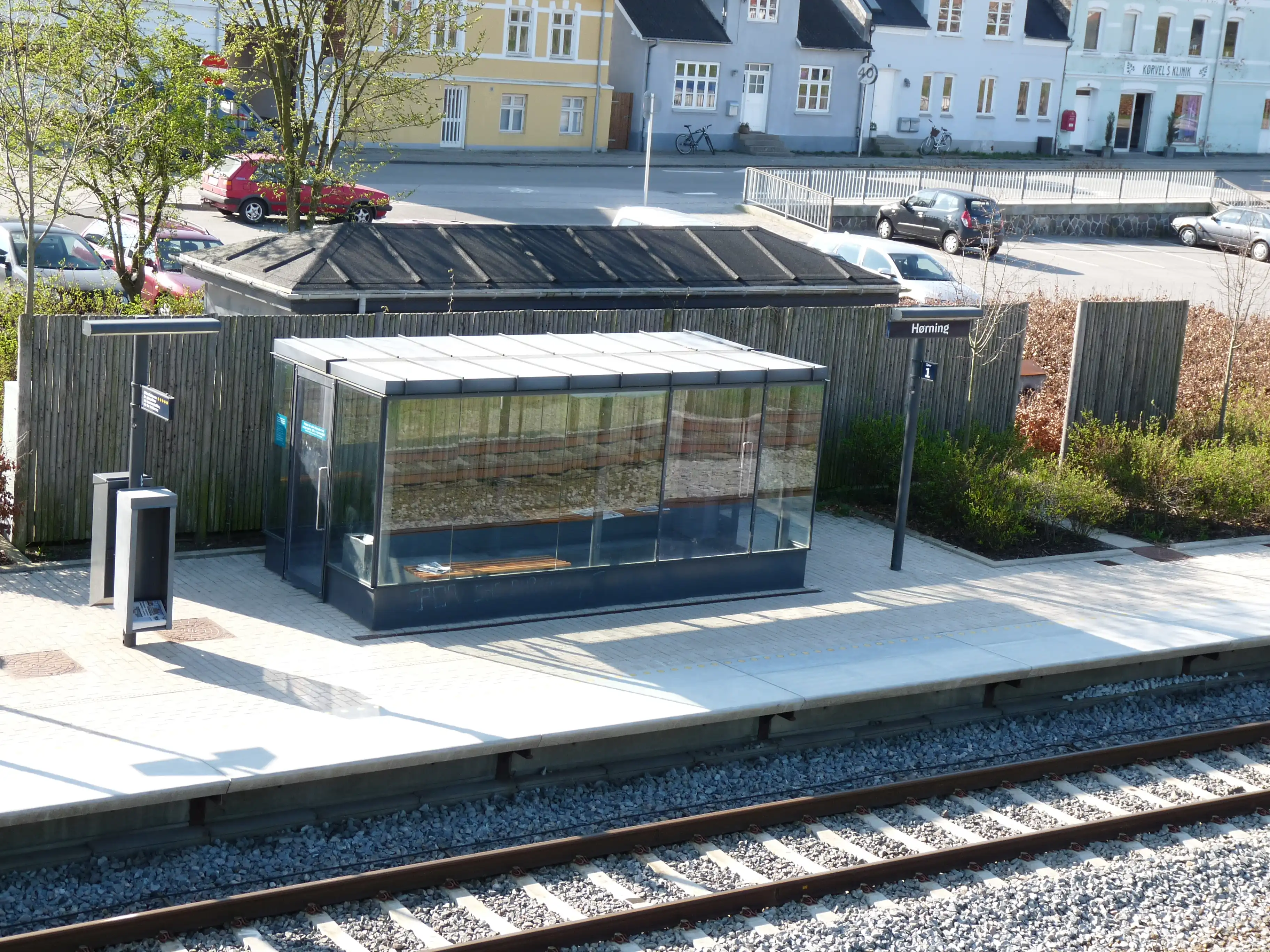 Billede af Hørning Trinbræt. Billede af Hørning Trinbræt.