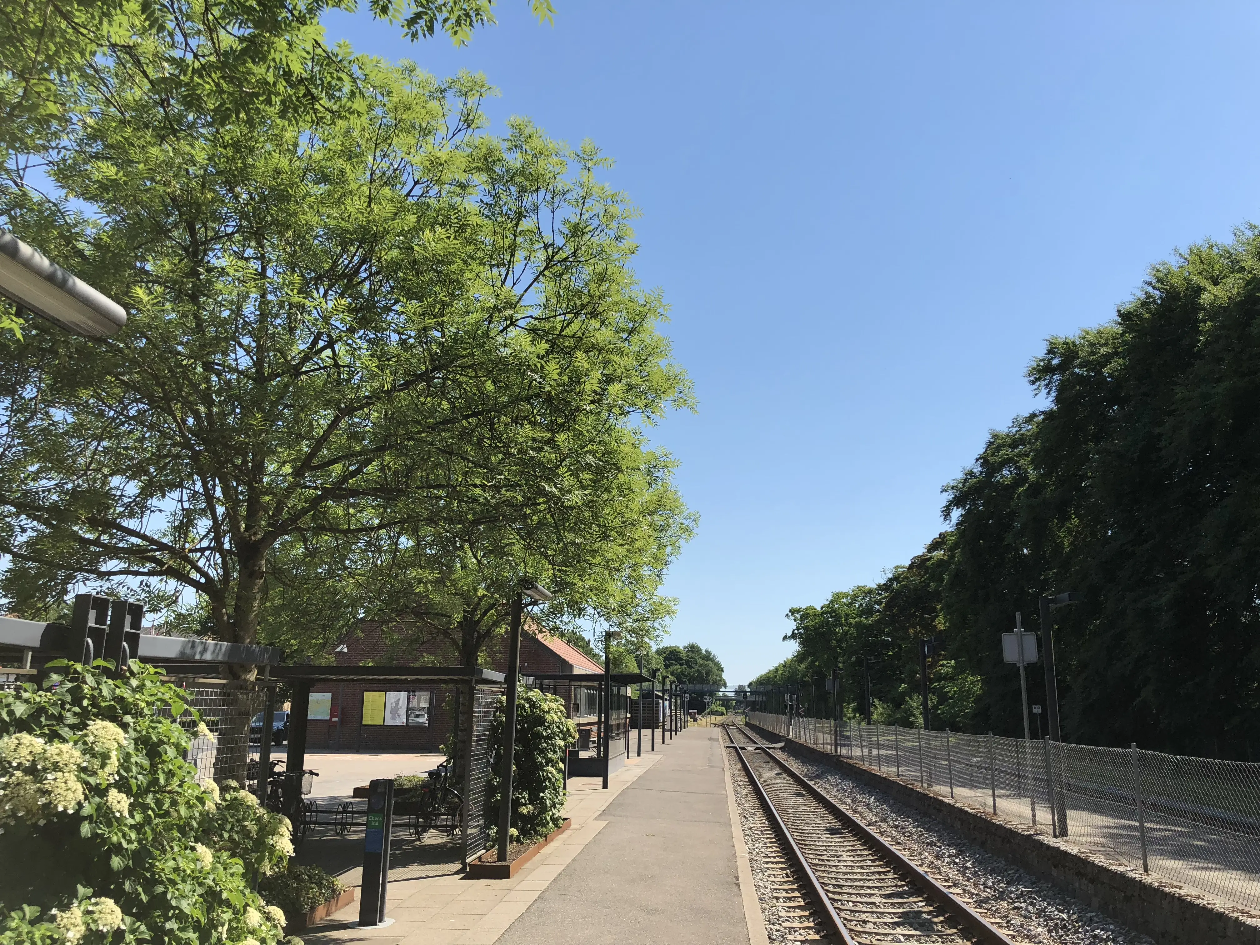 Billede af Jelling Trinbræt med Sidespor - Trinbræt med Sidespor er nedrevet, men Jelling Trinbræt med Sidespor har ligget her.