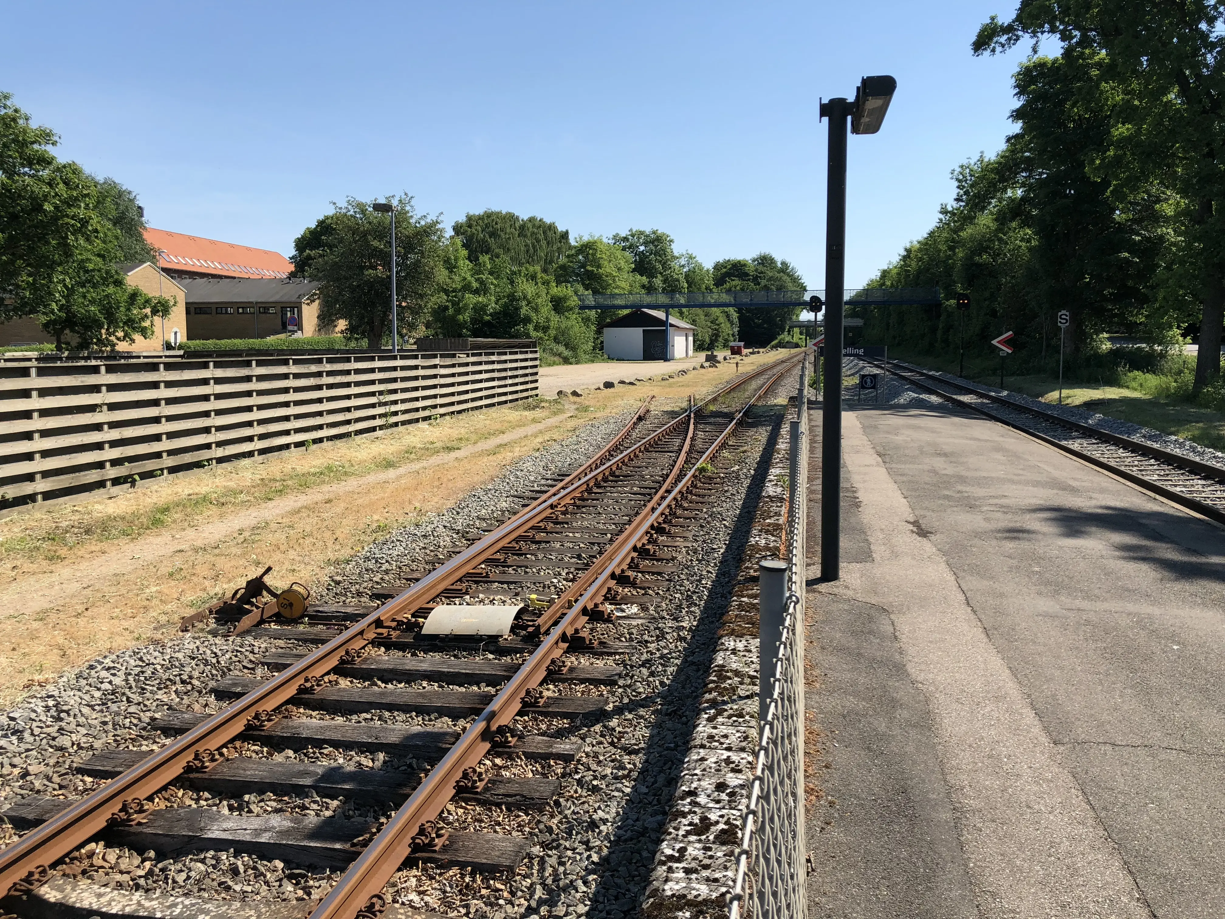 Billede af Jelling Trinbræt med Sidespor. Billede af Jelling Trinbræt med Sidespor.