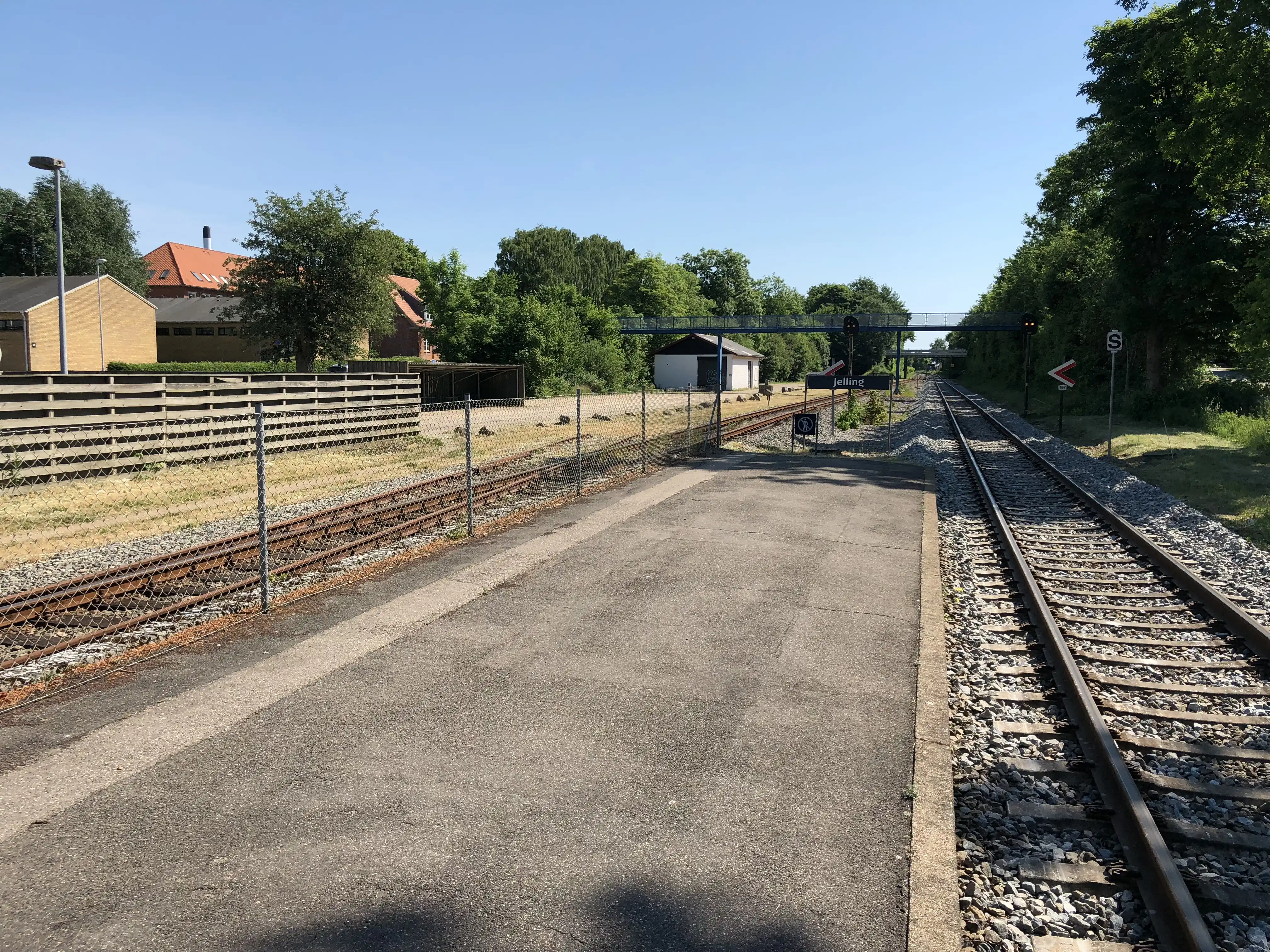 Billede af Jelling Trinbræt med Sidespor. Billede af Jelling Trinbræt med Sidespor.