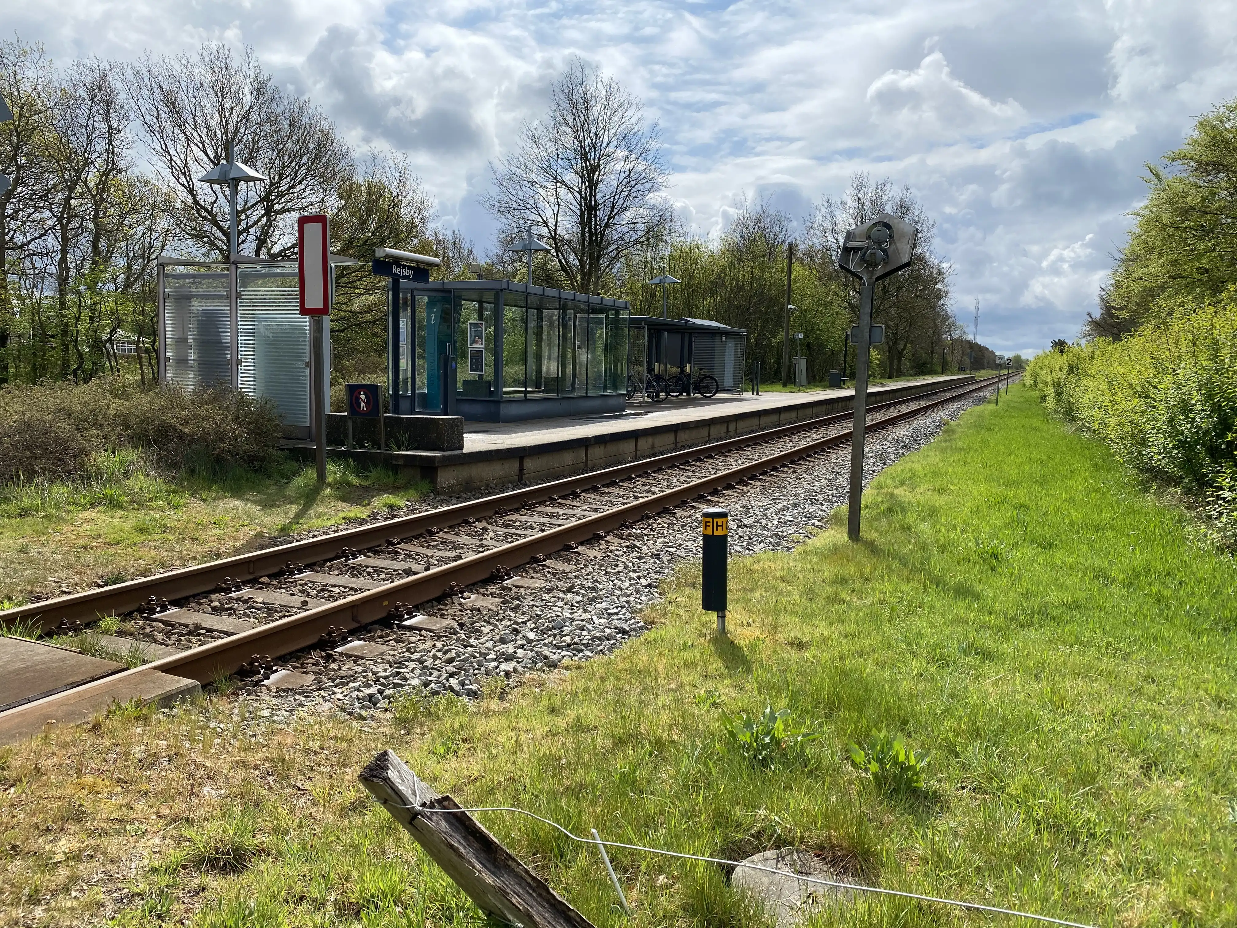 Billede af Rejsby Holdeplads - Holdeplads er nedrevet, men Rejsby Holdeplads har ligget her.