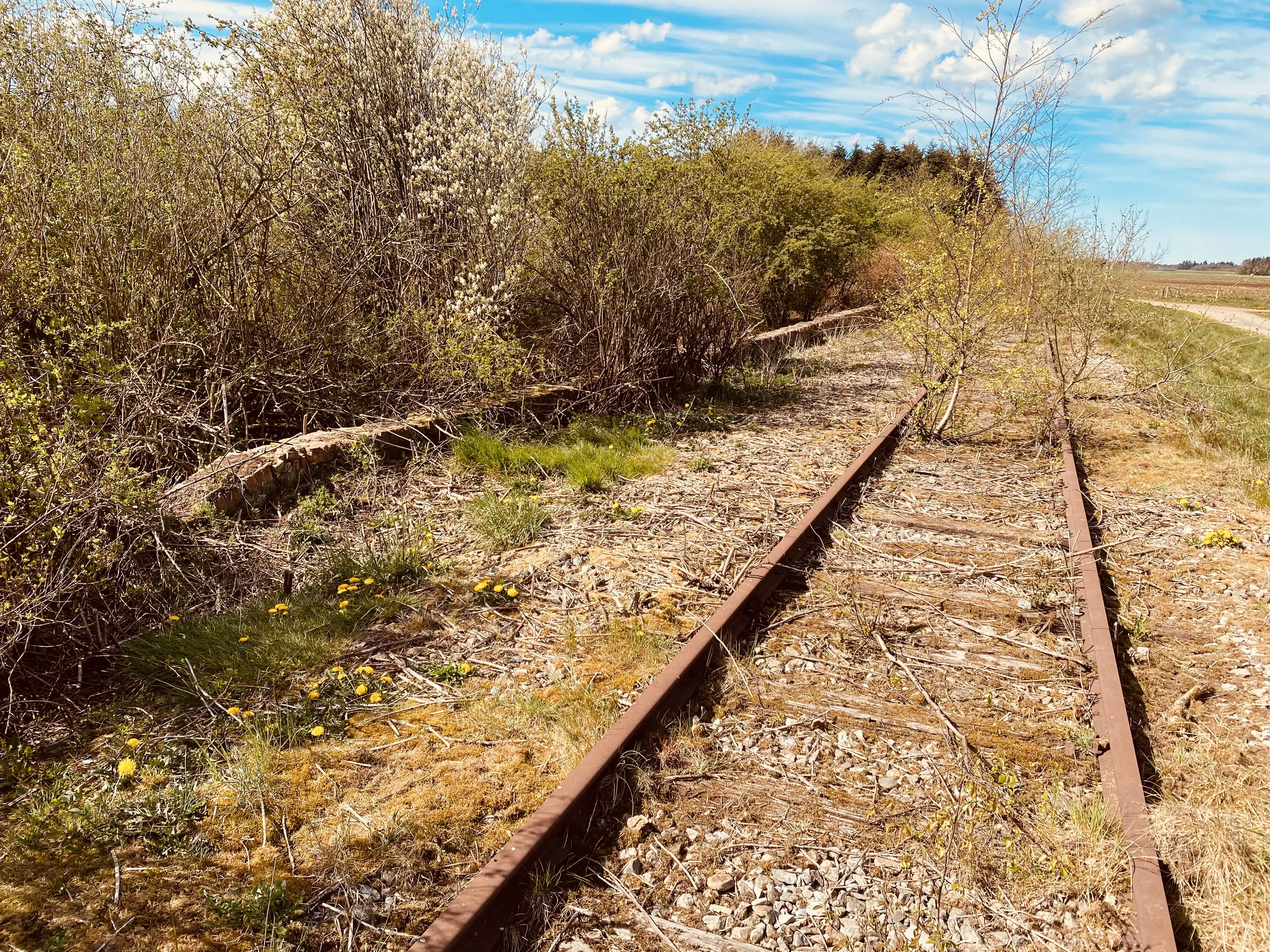 Billede af Rørkær Billetsalgssted - Billetsalgssted er nedrevet, men Rørkær Billetsalgssted har ligget her.
