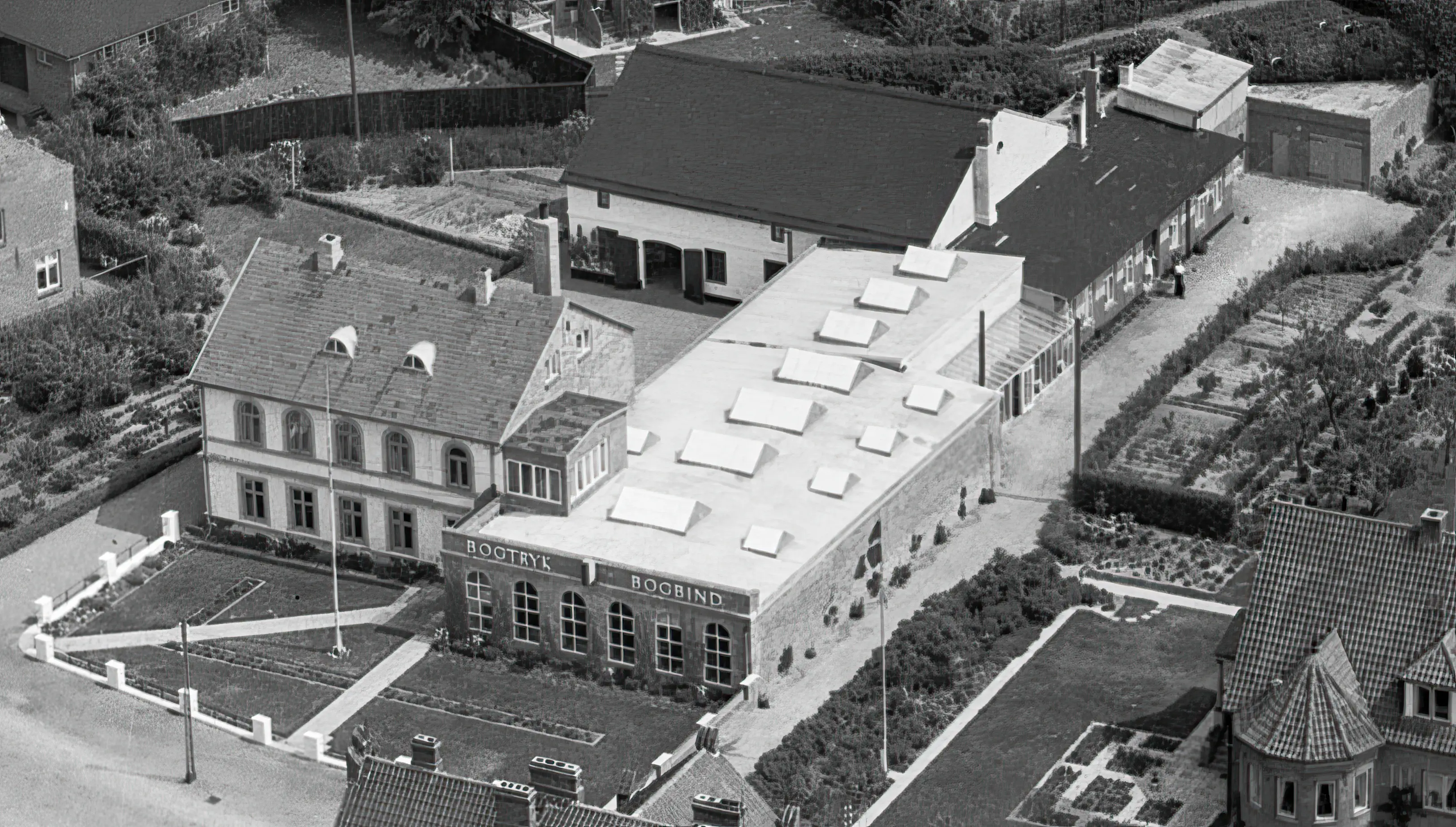 Billede af Tønder Marskbanegård. Billede af Tønder Marskbanegård.