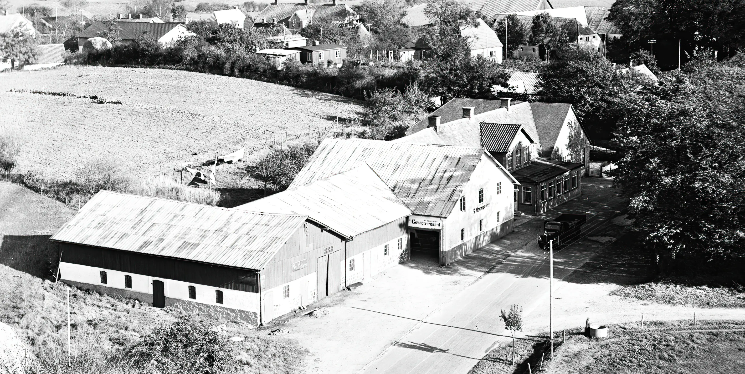 Billede af Sønder Hostrup Stationskro.