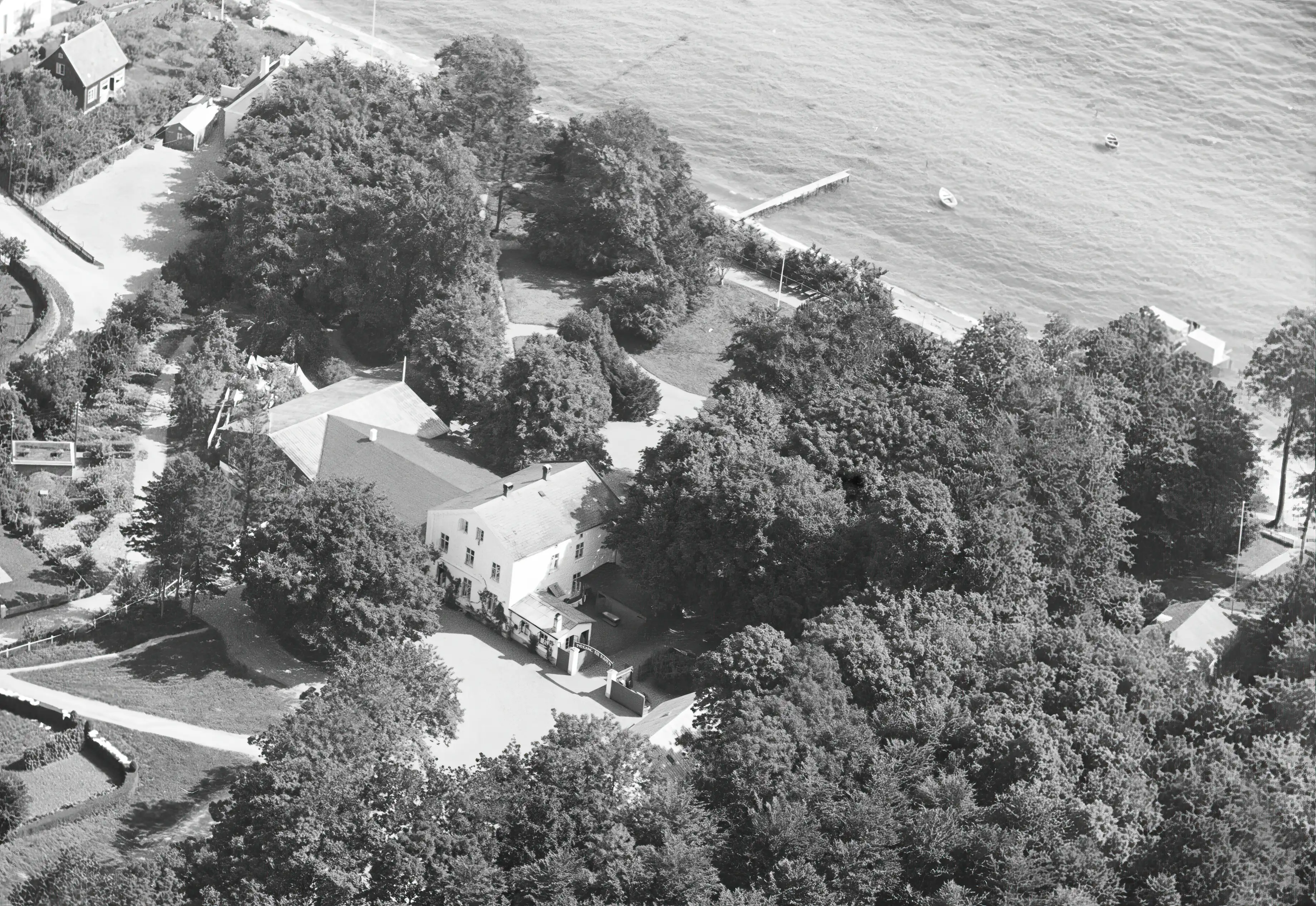 Billede af Victoria Bad Trinbræt - Trinbrættet lå ce 400 meter nordvest for  Victoria Bad.