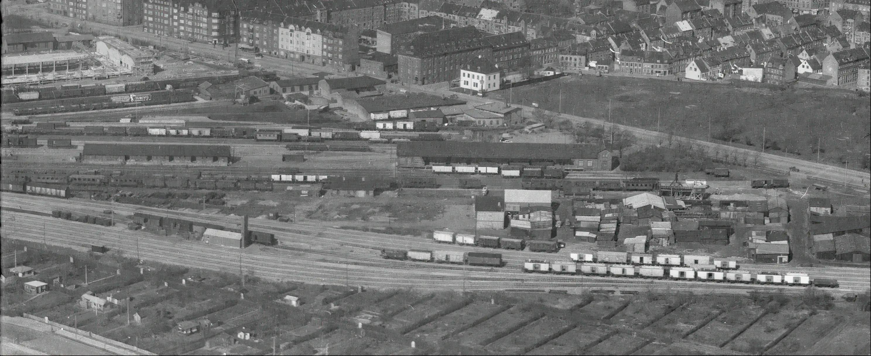 Billede af Aalborg Privatbane Godsbanegård. Billede af Aalborg Privatbane Godsbanegård.
