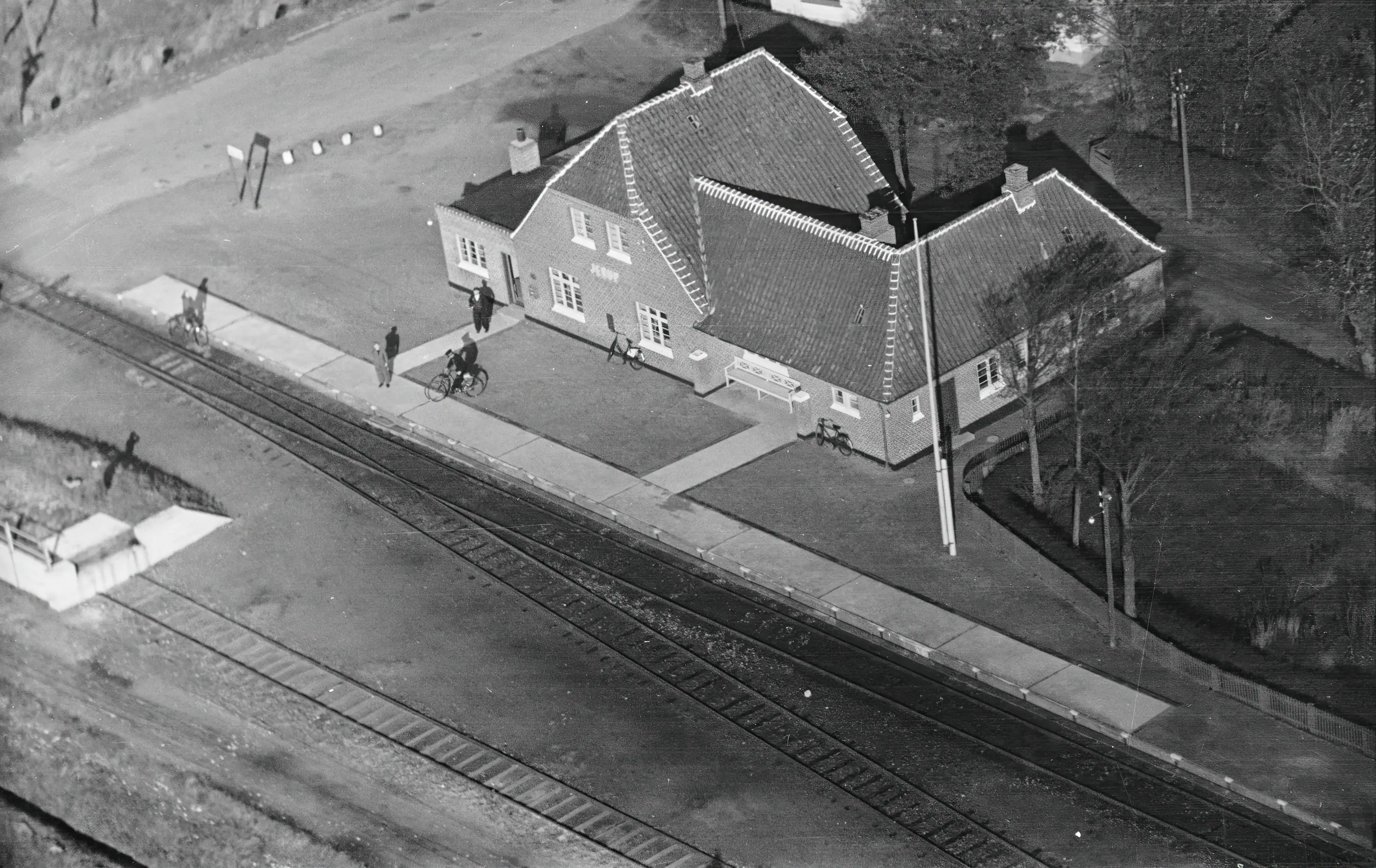 Billede af Jerup Station.