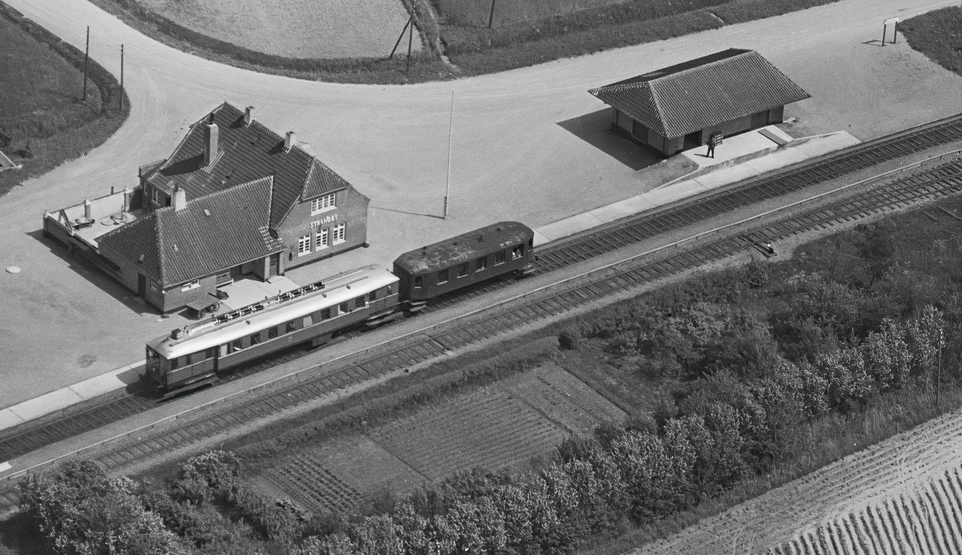 Billede af Strandby Station. Billede af Strandby Station.