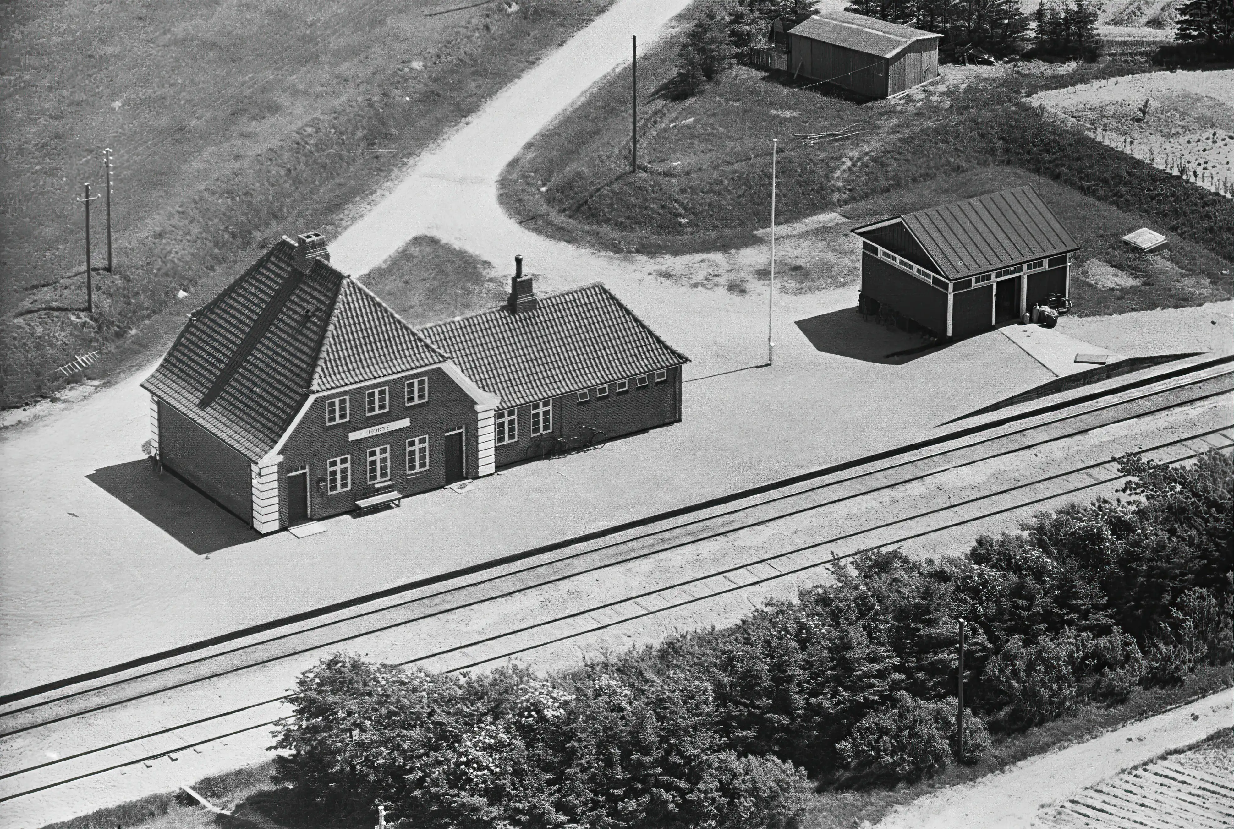 Billede af Horne Station. Billede af Horne Station.