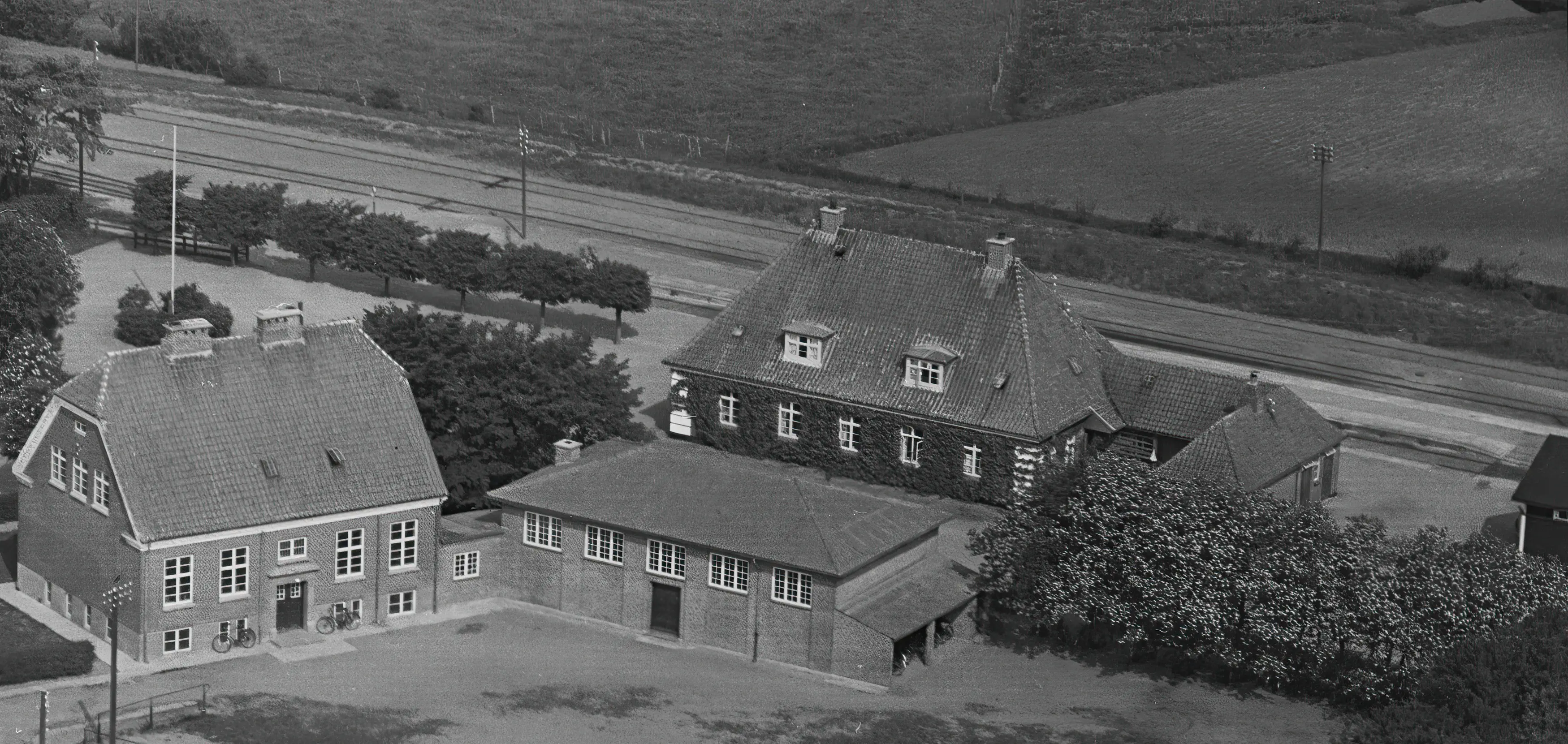 Billede af Østervrå Station.