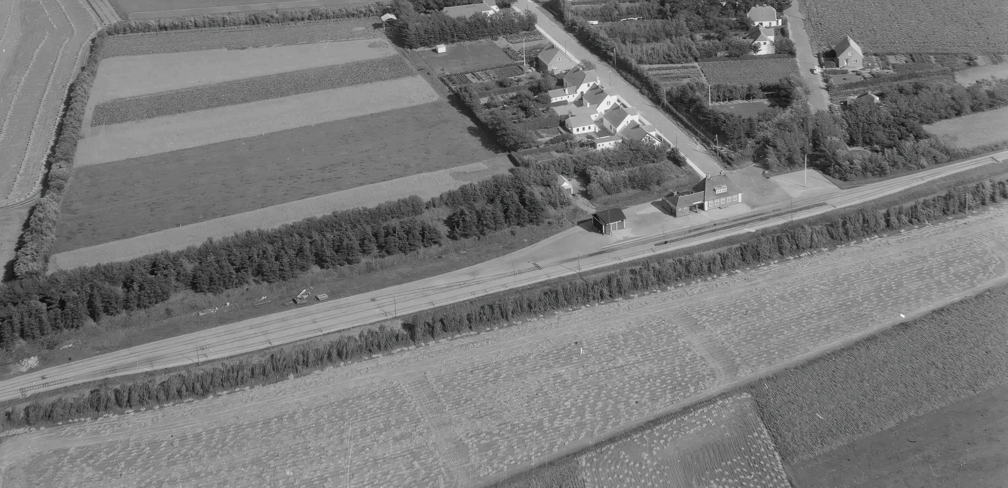 Billede af Vrensted Station.