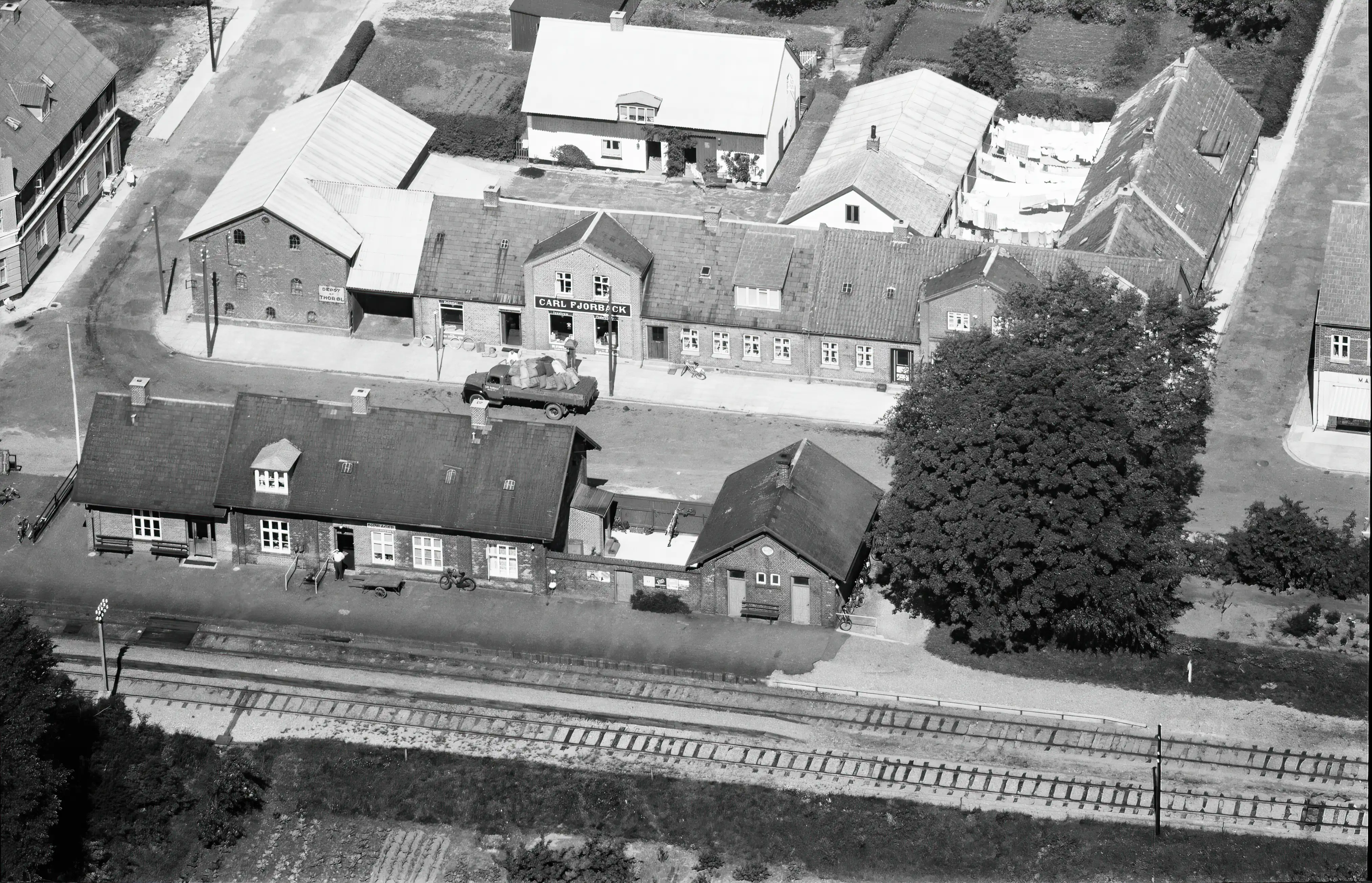 Billede af Nørager Station. Billede af Nørager Station.