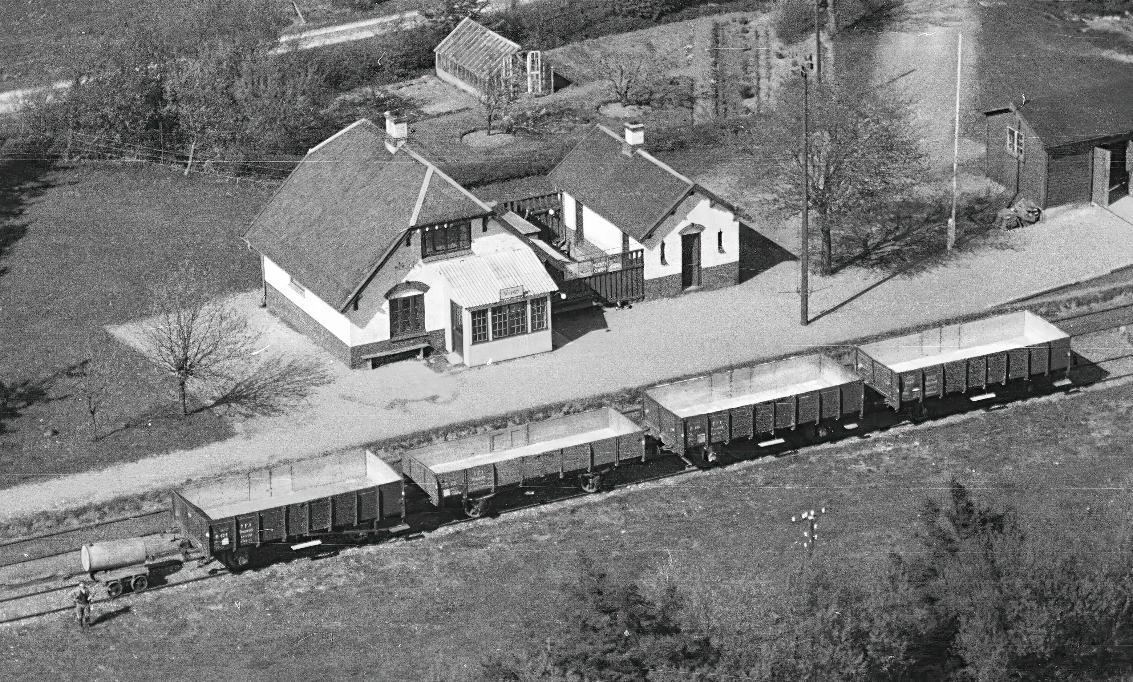 Billede af Vust Station.