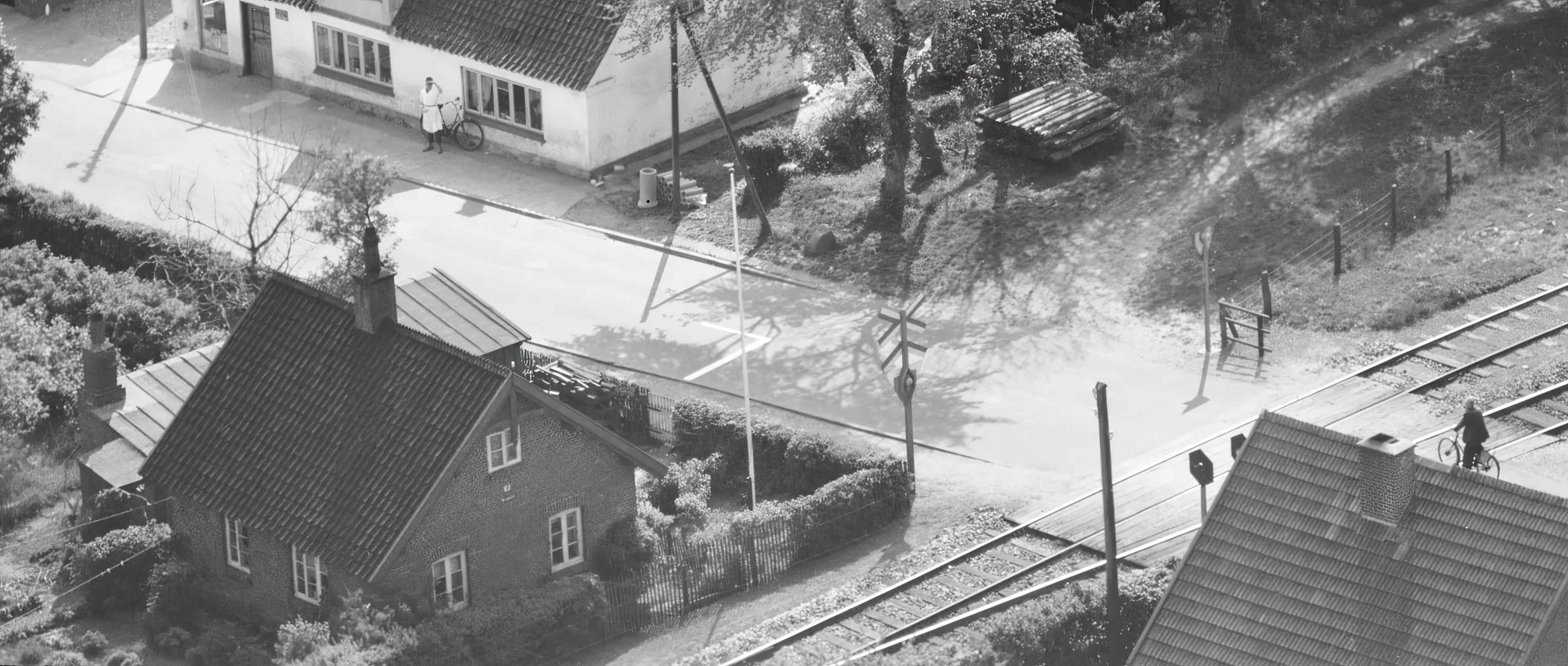 Billede af Lyngs Holdeplads.