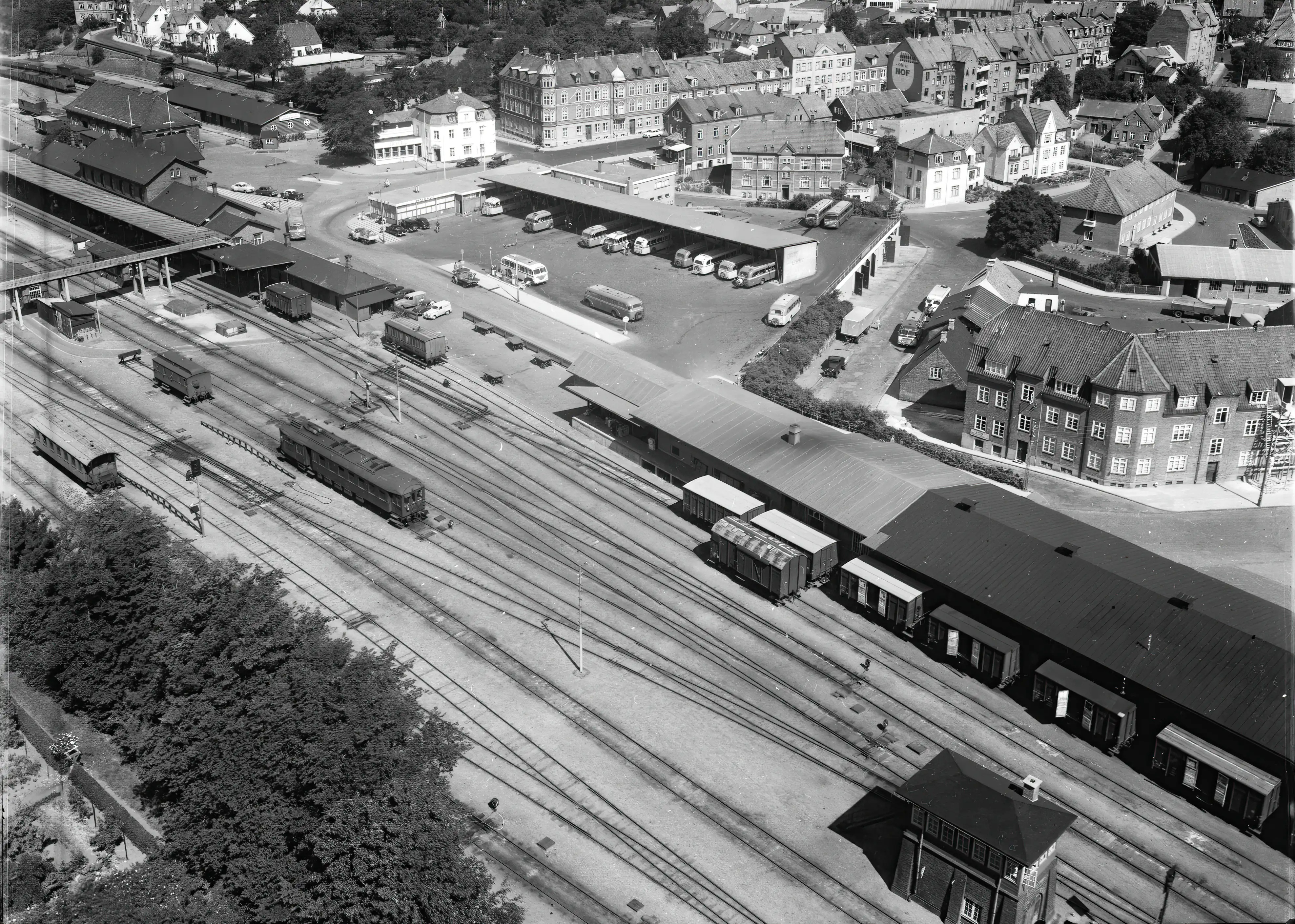 Billede af Viborg Station.