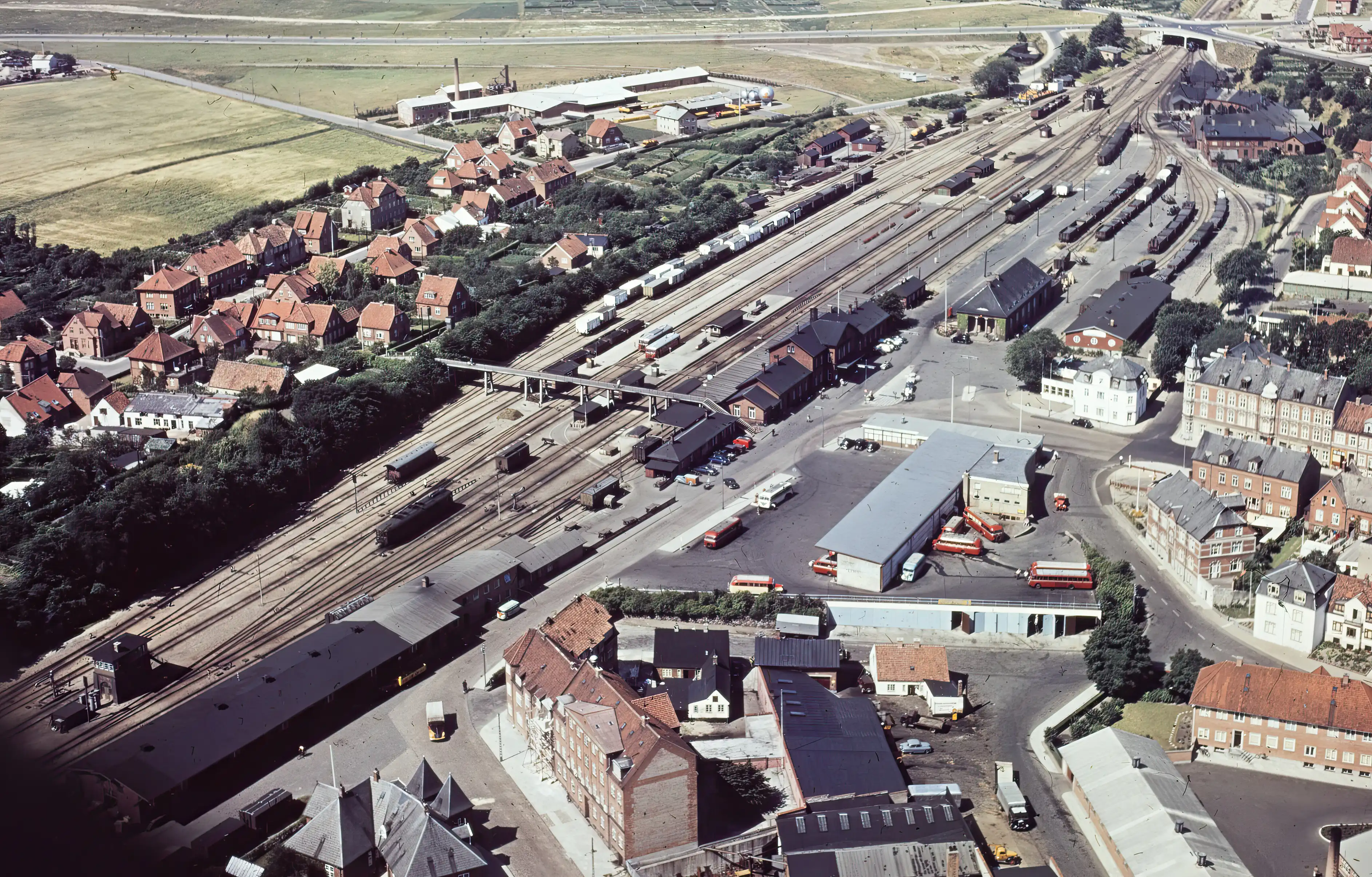 Billede af Viborg Station.