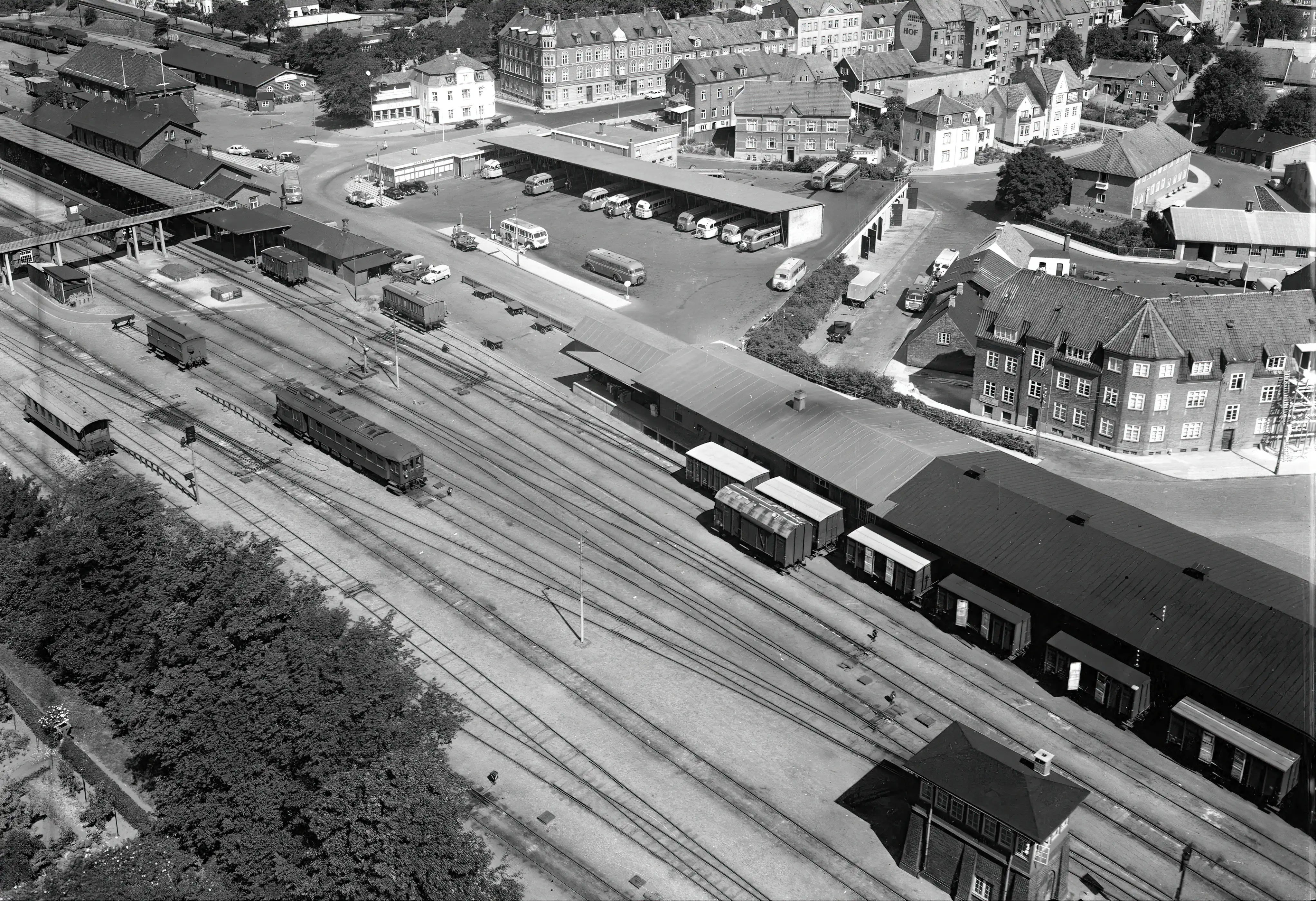 Billede af Viborg Station.