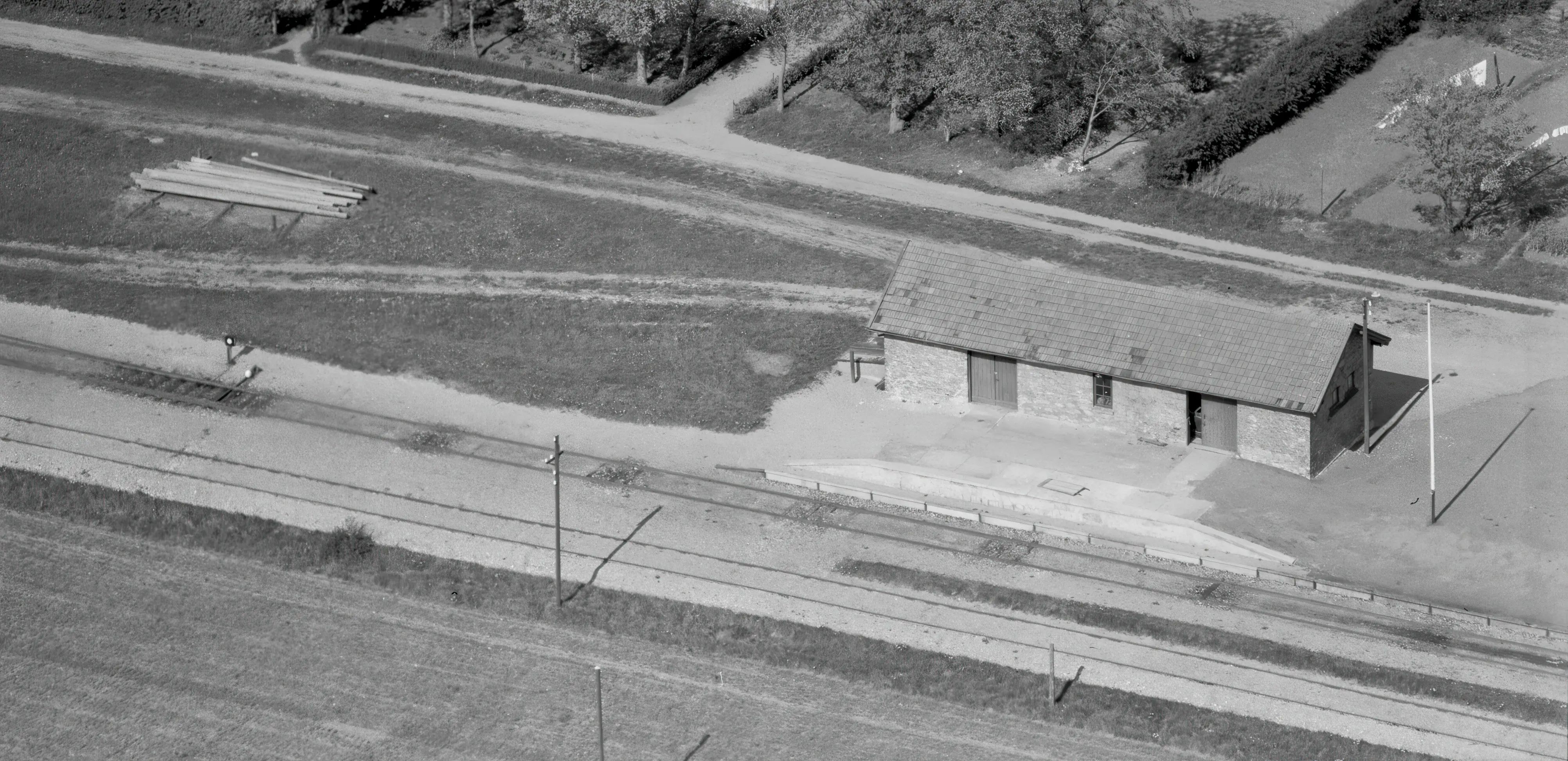 Billede af Storvorde Stations varehus.