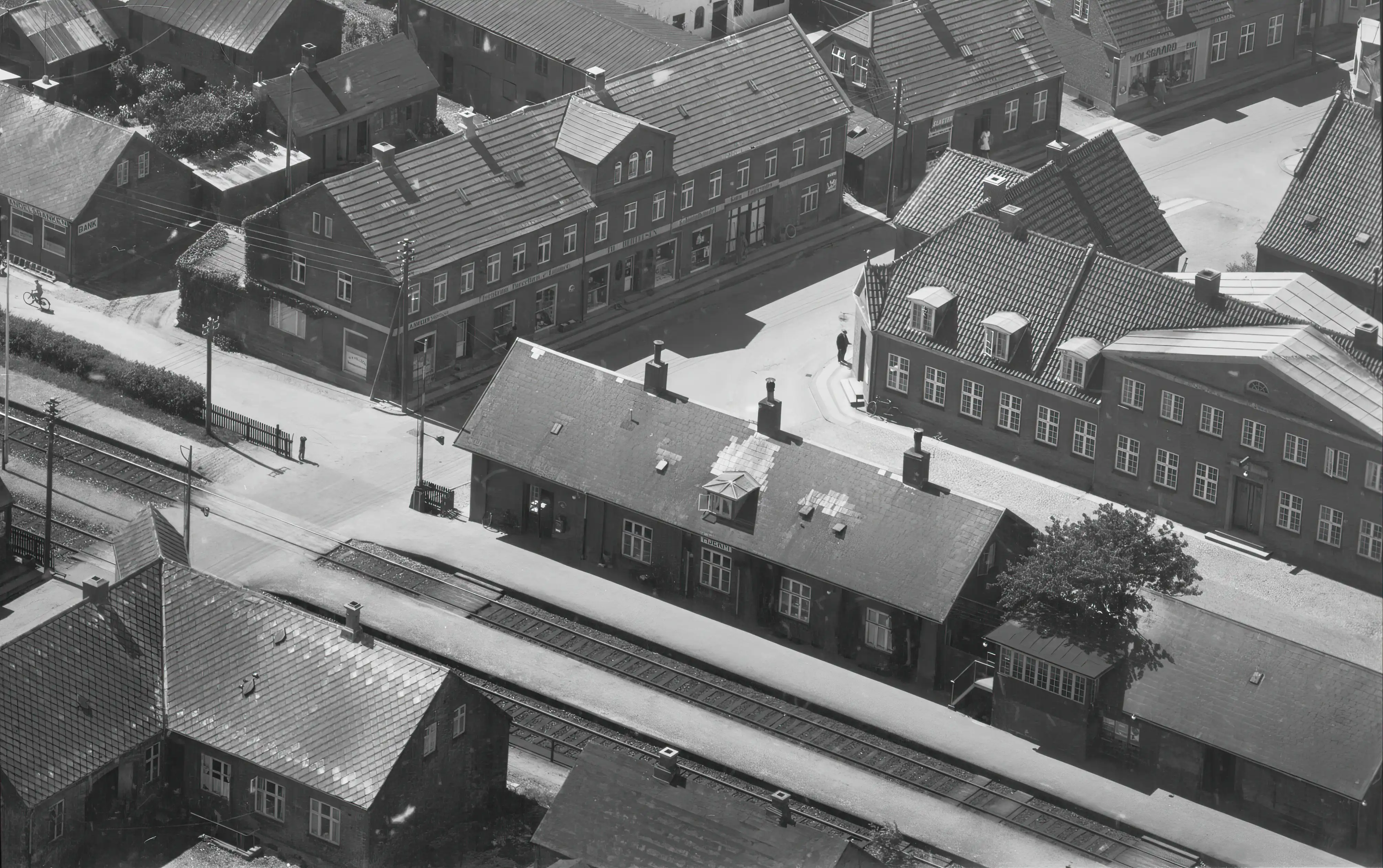 Billede af Hjerm Station.