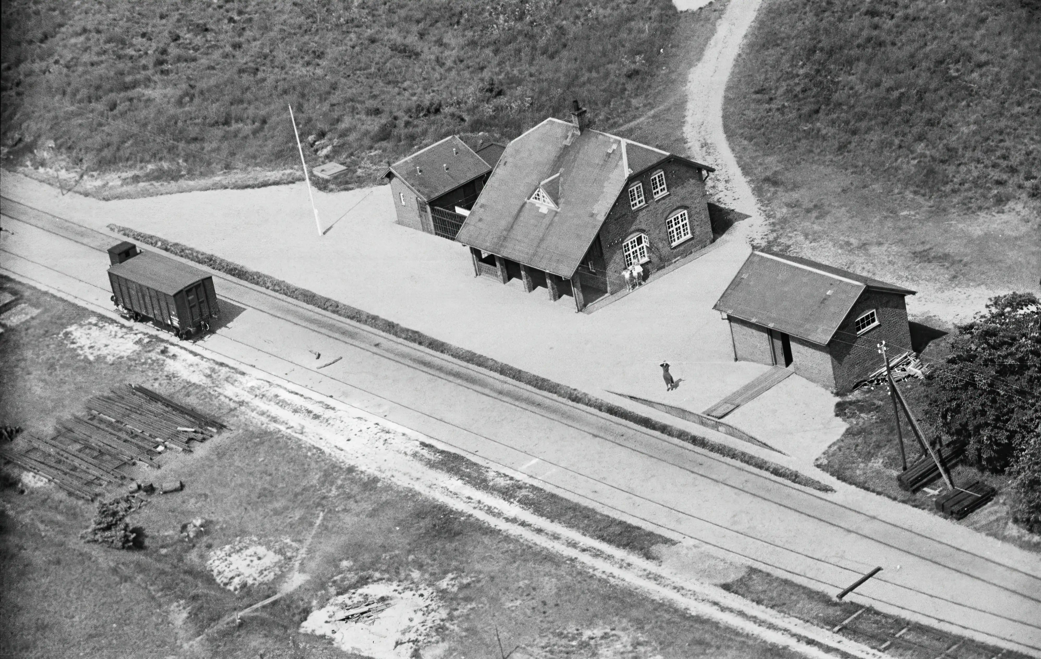 Billede af Hyllerslev Station. Billede af Hyllerslev Station.