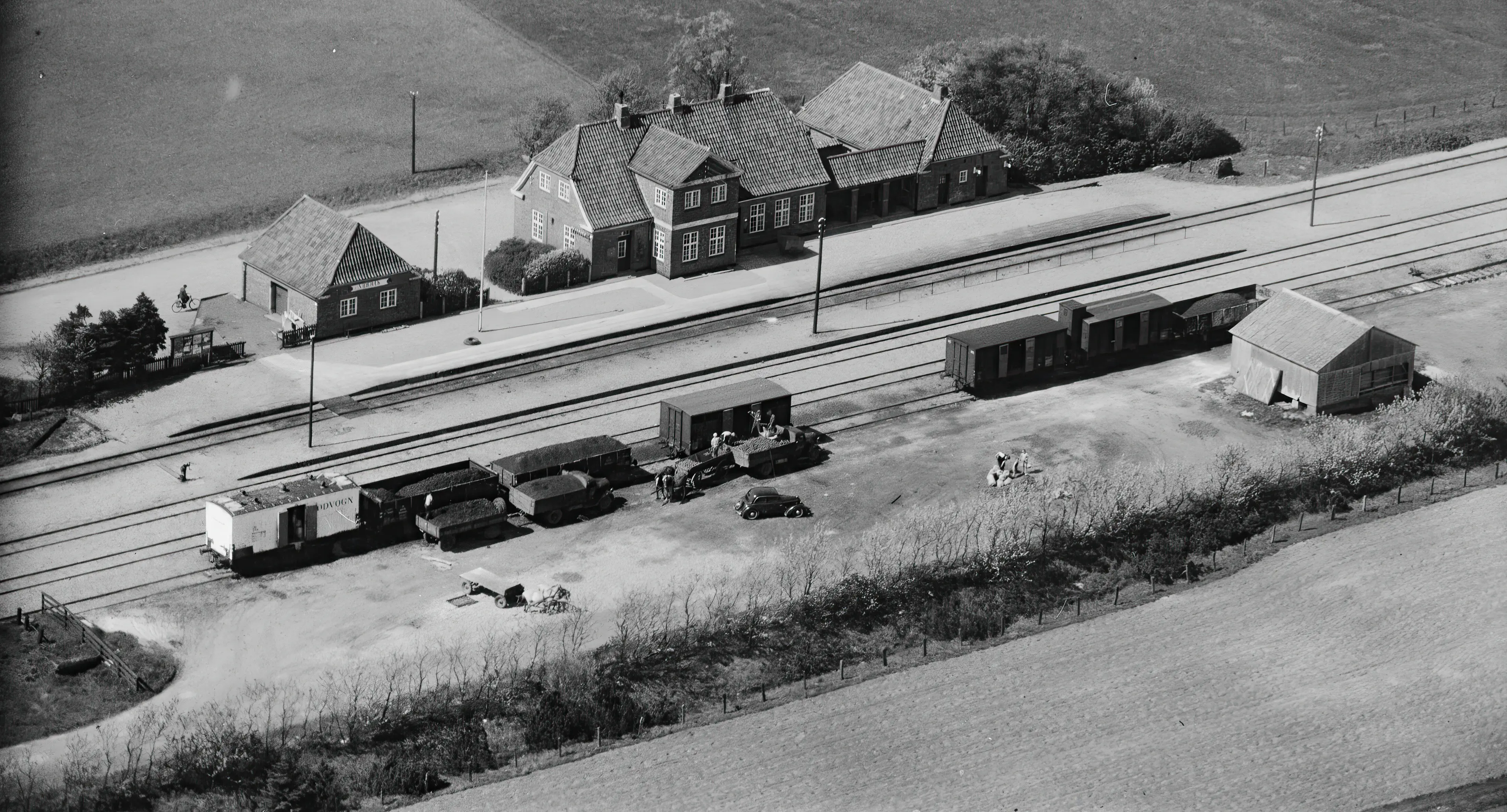 Billede af Videbæk Station. Billede af Videbæk Station.