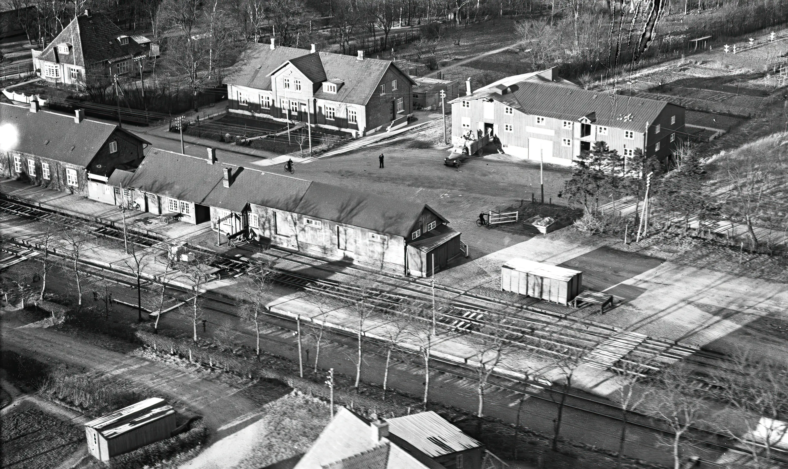 Billede af Holsted Stations varehus. Billede af Holsted Stations varehus.