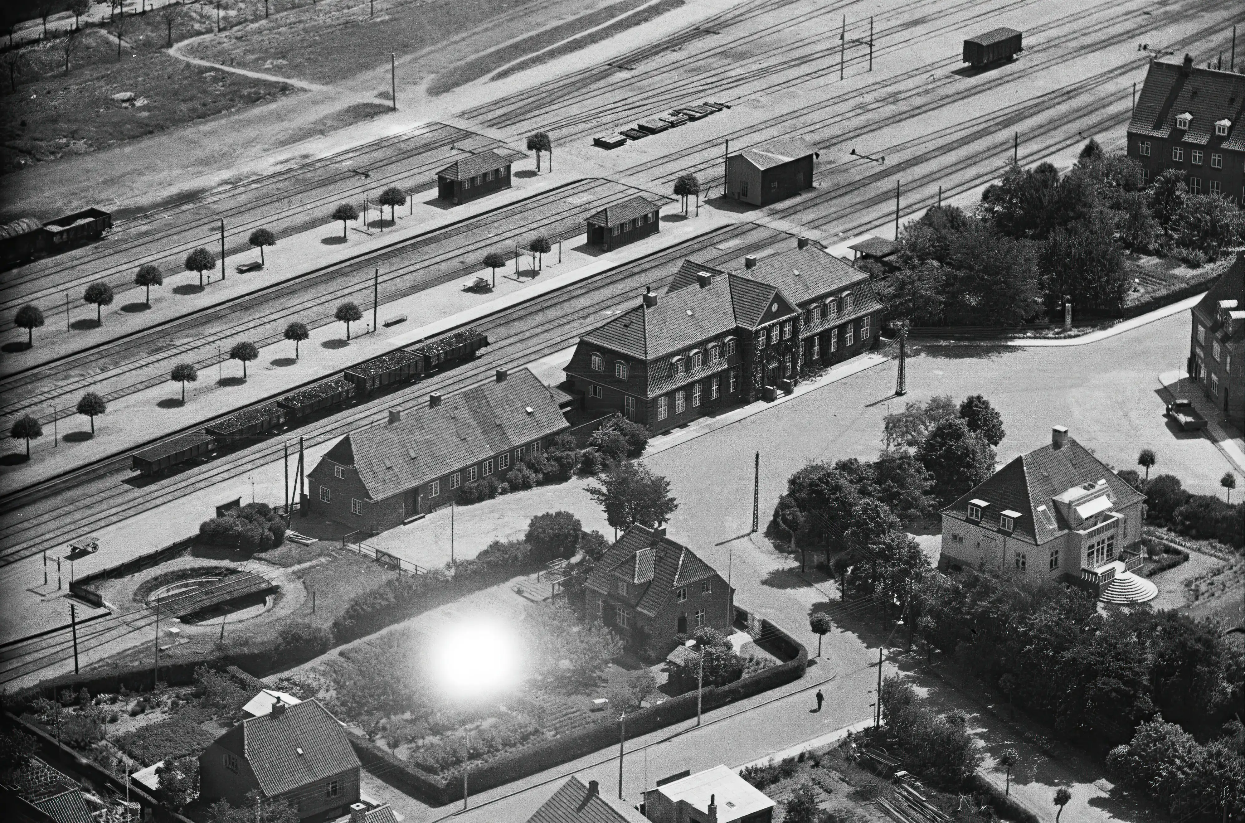 Billede af Grindsted Station.