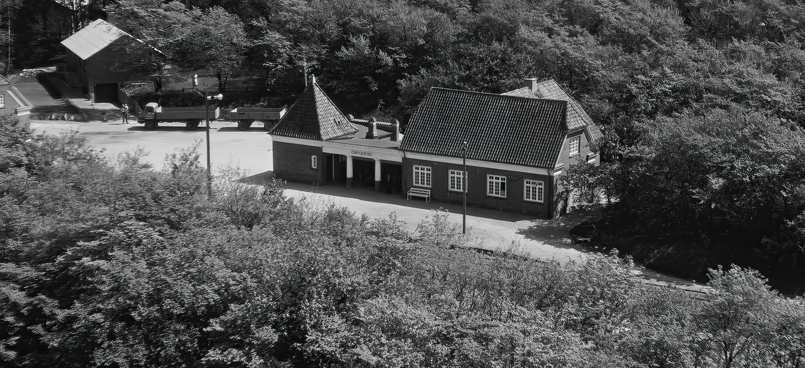 Billede af Grønbjerg Station. Billede af Grønbjerg Station.