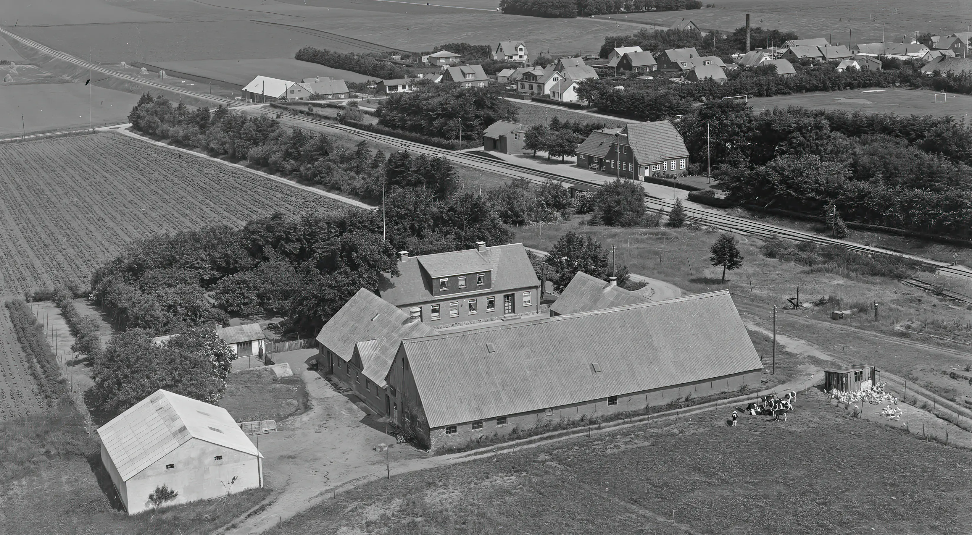 Billede af Nørre Felding Station.