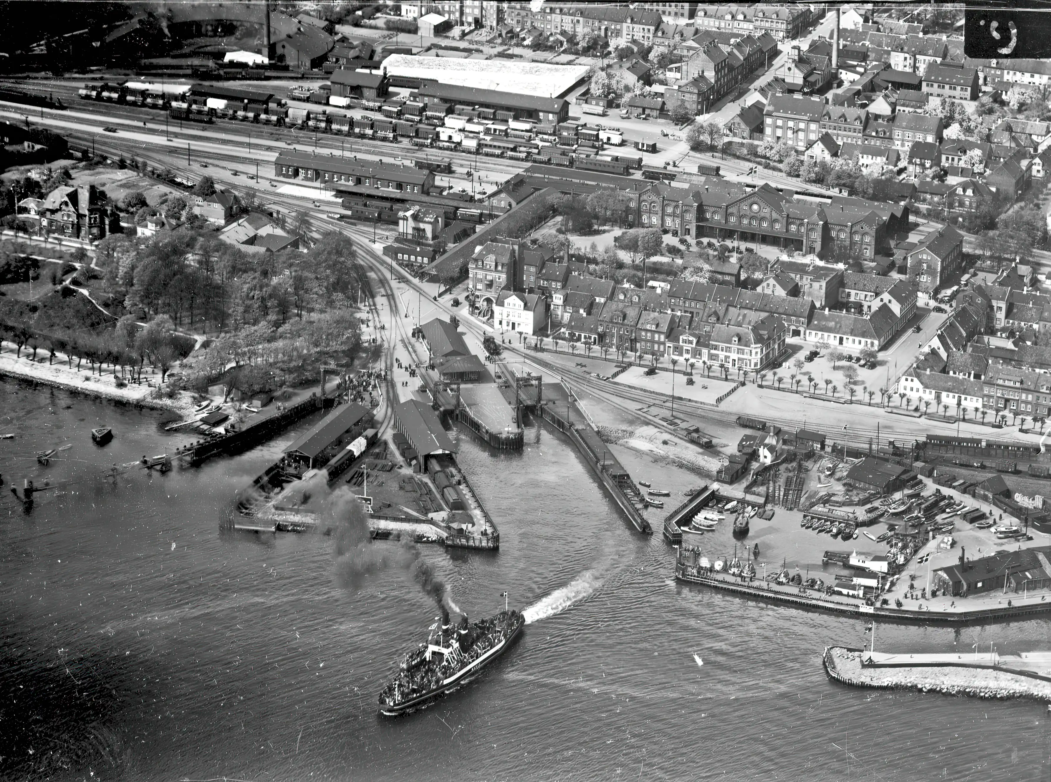 Billede af Fredericia Banegård. Billede af Fredericia Banegård.