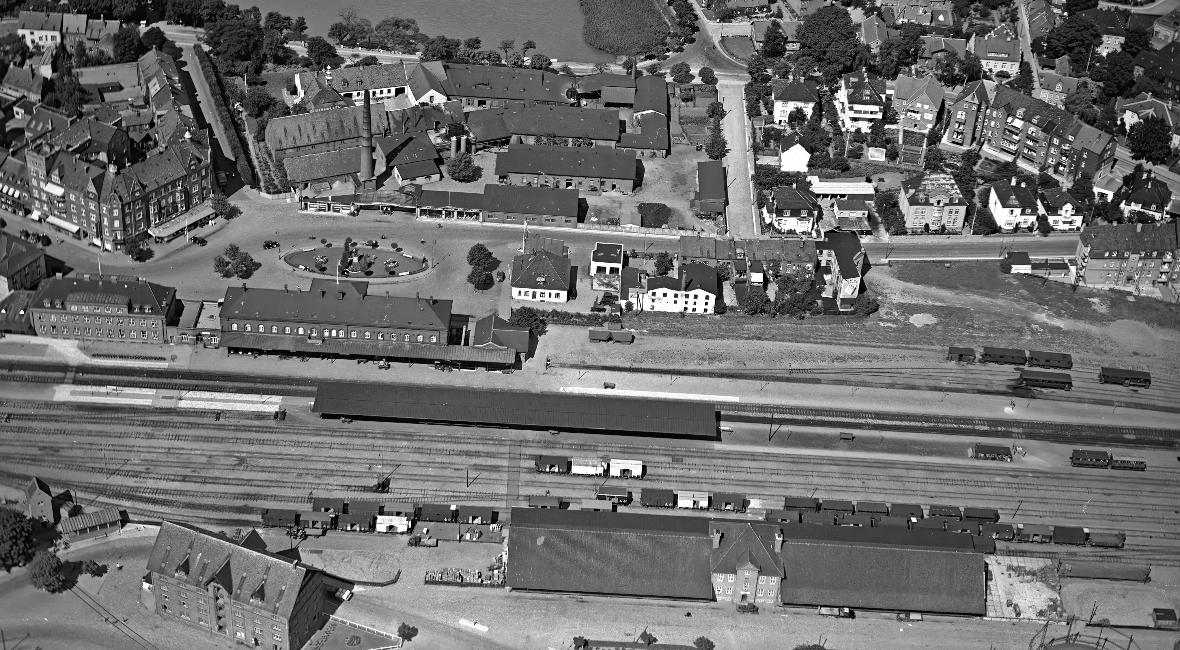 Billede af Kolding Banegård. Billede af Kolding Banegård.