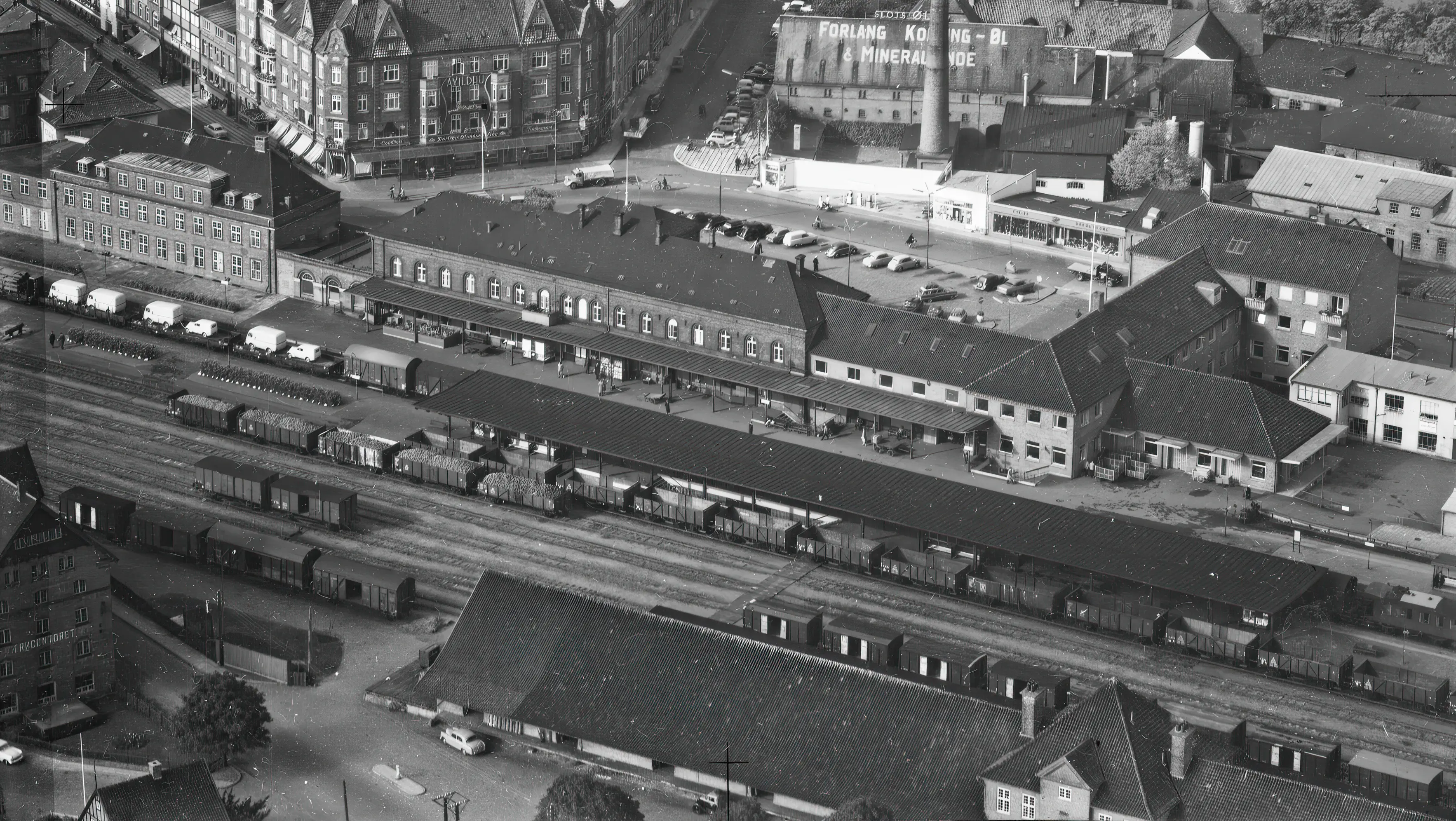 Billede af Kolding Banegård. Billede af Kolding Banegård.